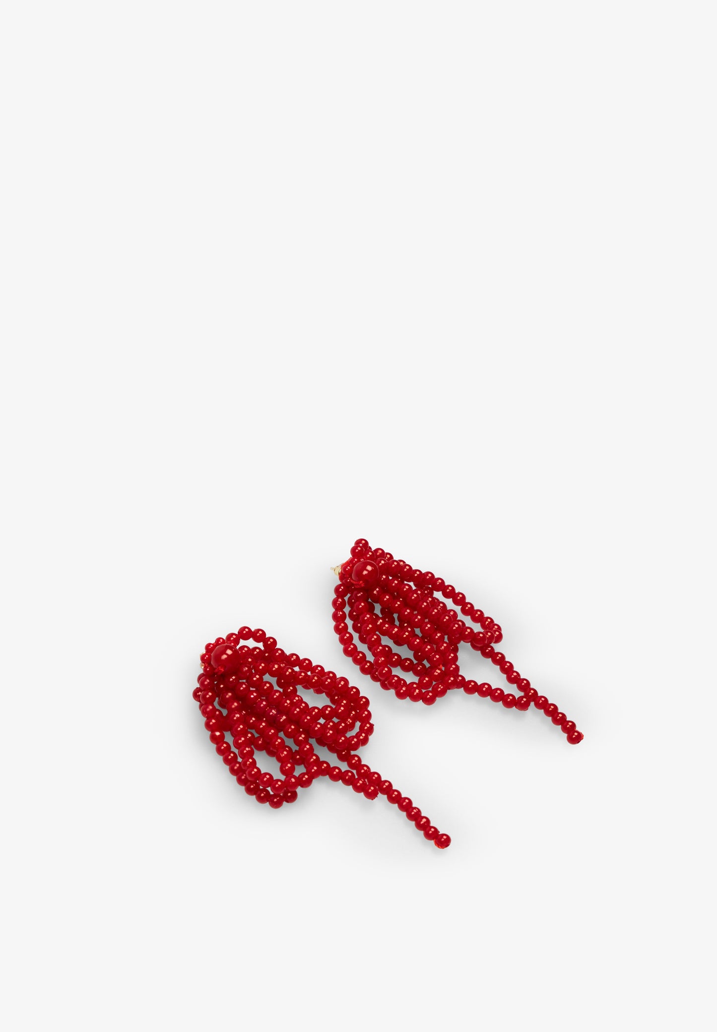 MINERVA BRAND | PENDIENTES JANIS ROJO