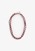 MINERVA BRAND | COLLAR OLIVIA BURGUNDY