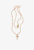 CASHFANA | COLLAR LARGO DE CERÁMICA FUNGHI ROSA