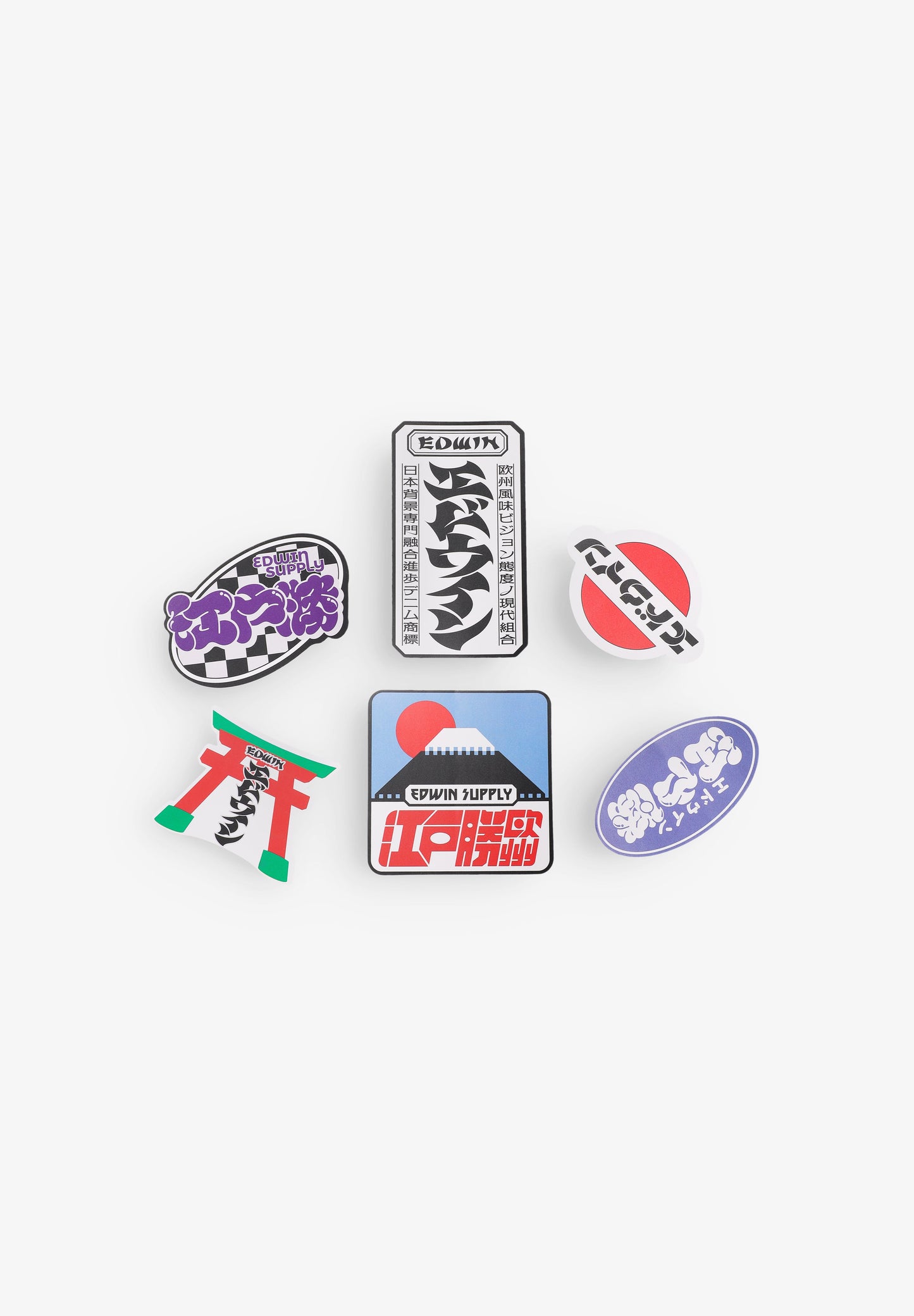 EDWIN | PACK STICKER CLÁSICO