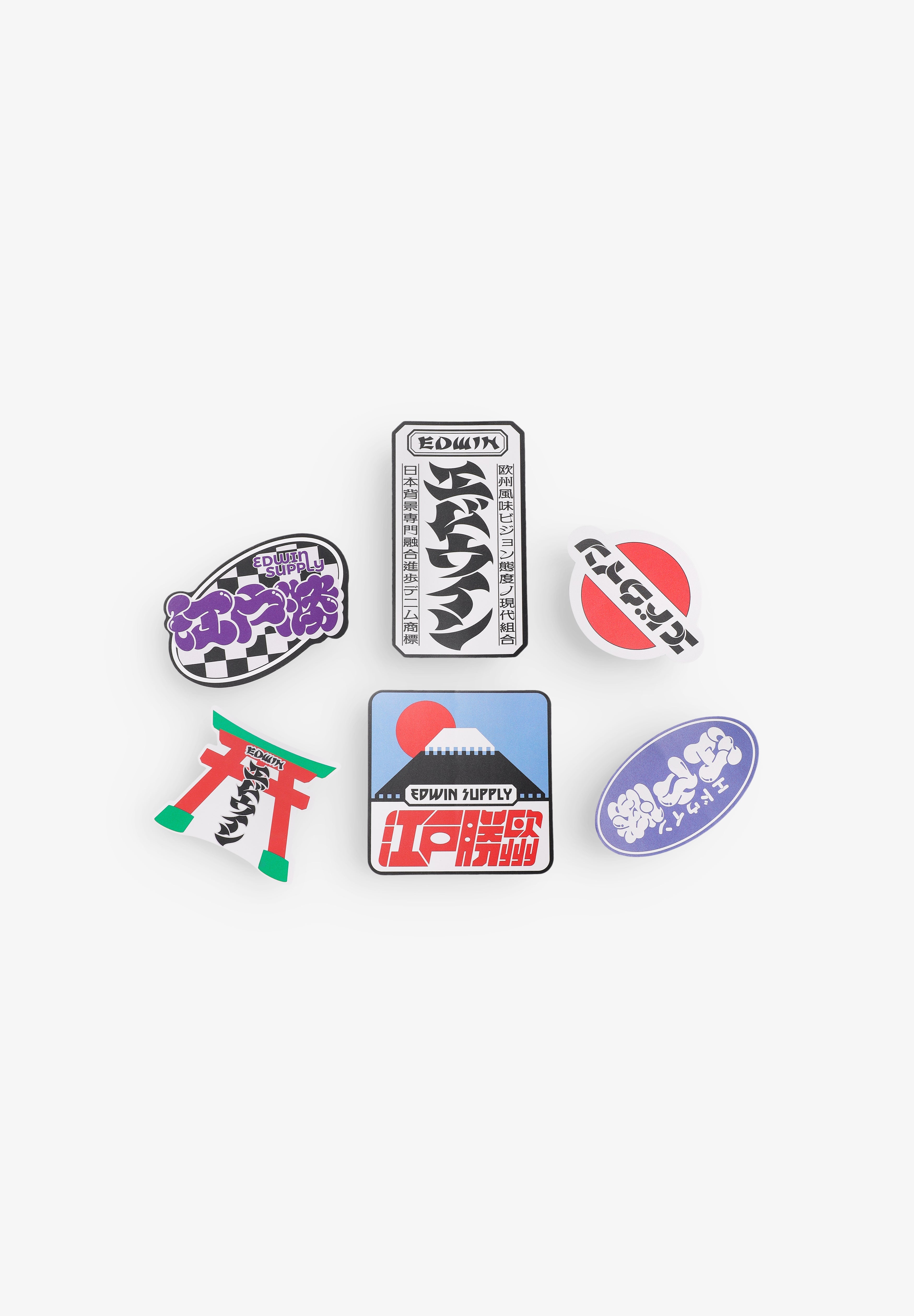 EDWIN | PACK STICKER CLÁSICO