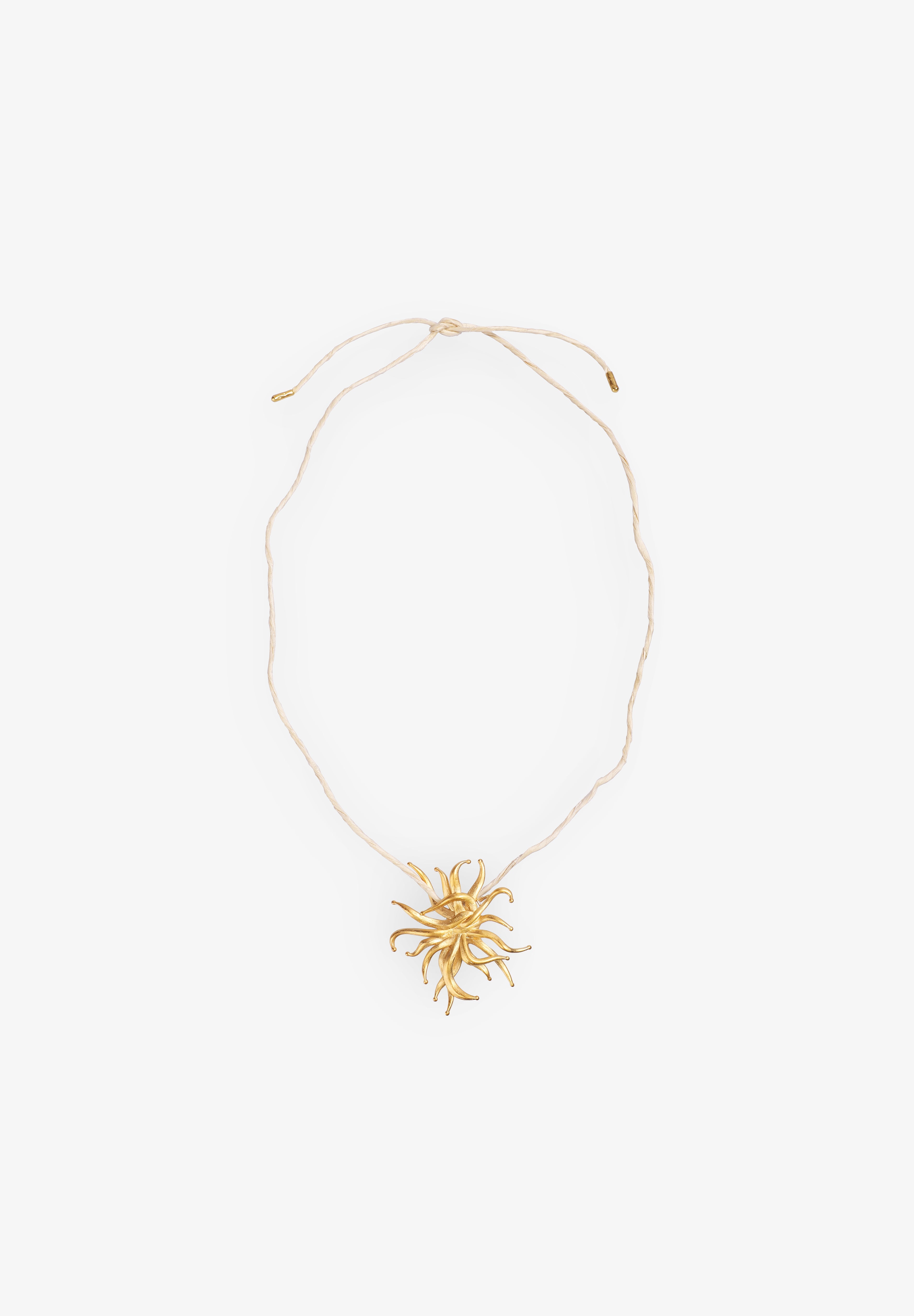 ALHAJA CULT STORE | COLLAR ANEMONA SEDA