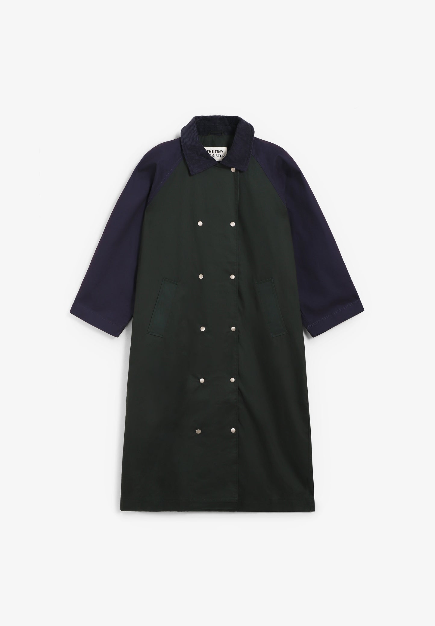 THE TINY BIG SISTER | GABARDINA COLOR BLOCKED