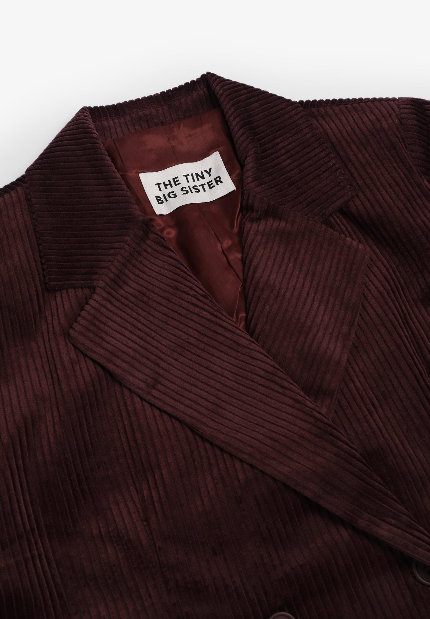 THE TINY BIG SISTER | BLAZER DE PANA