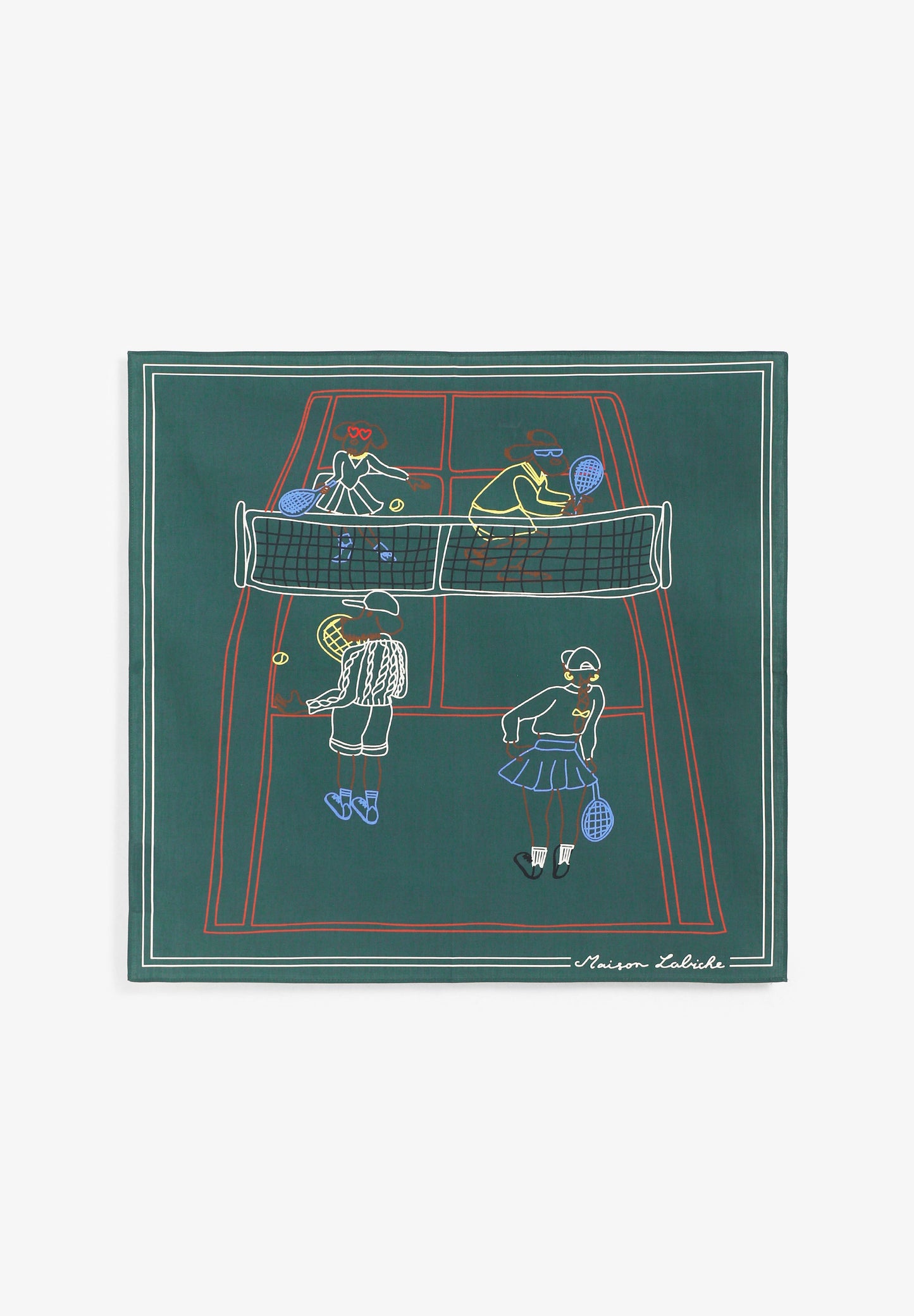 MAISON LABICHE | PAÑUELO LAMPUE TENNIS DOG