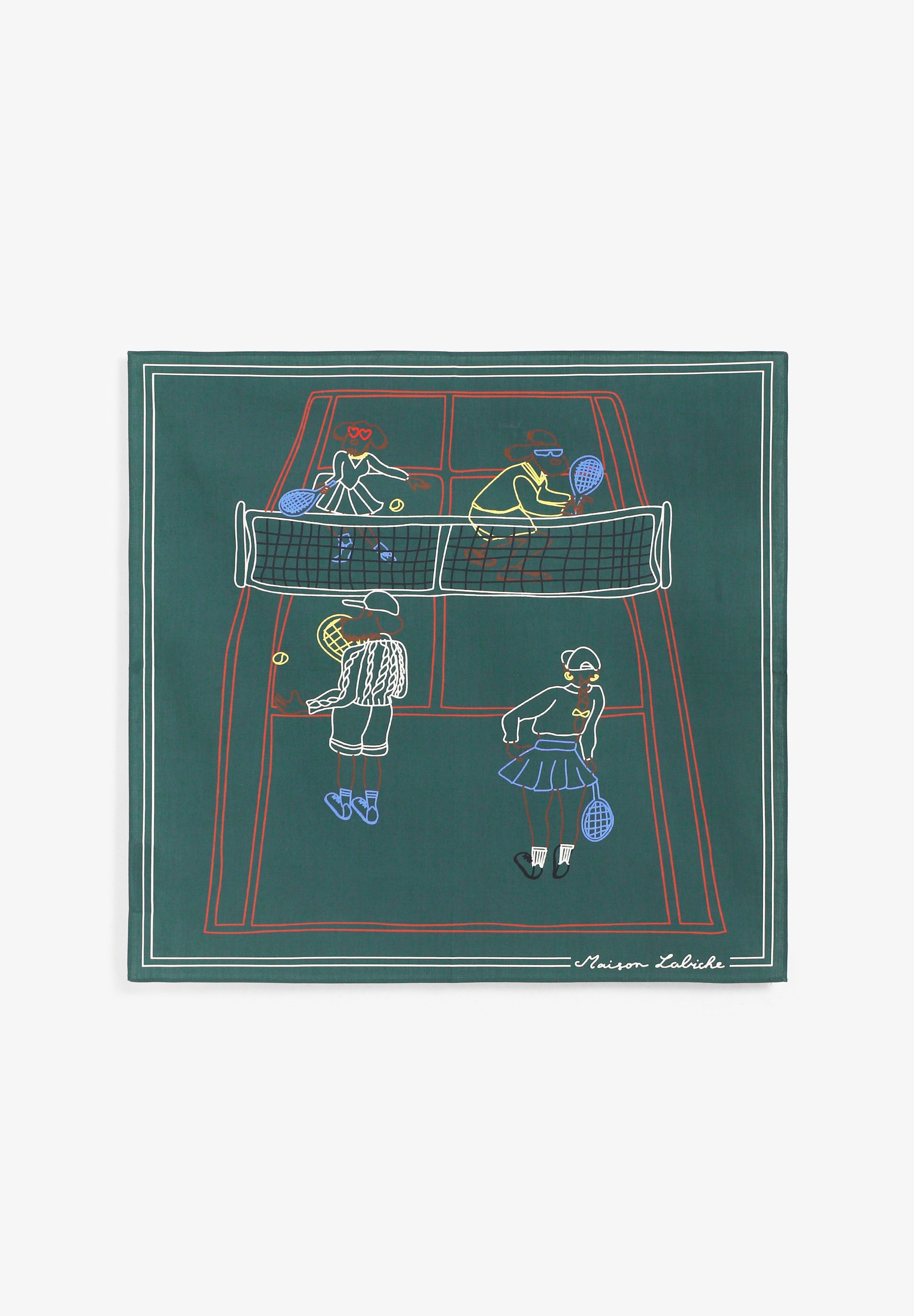 MAISON LABICHE | PAÑUELO LAMPUE TENNIS DOG