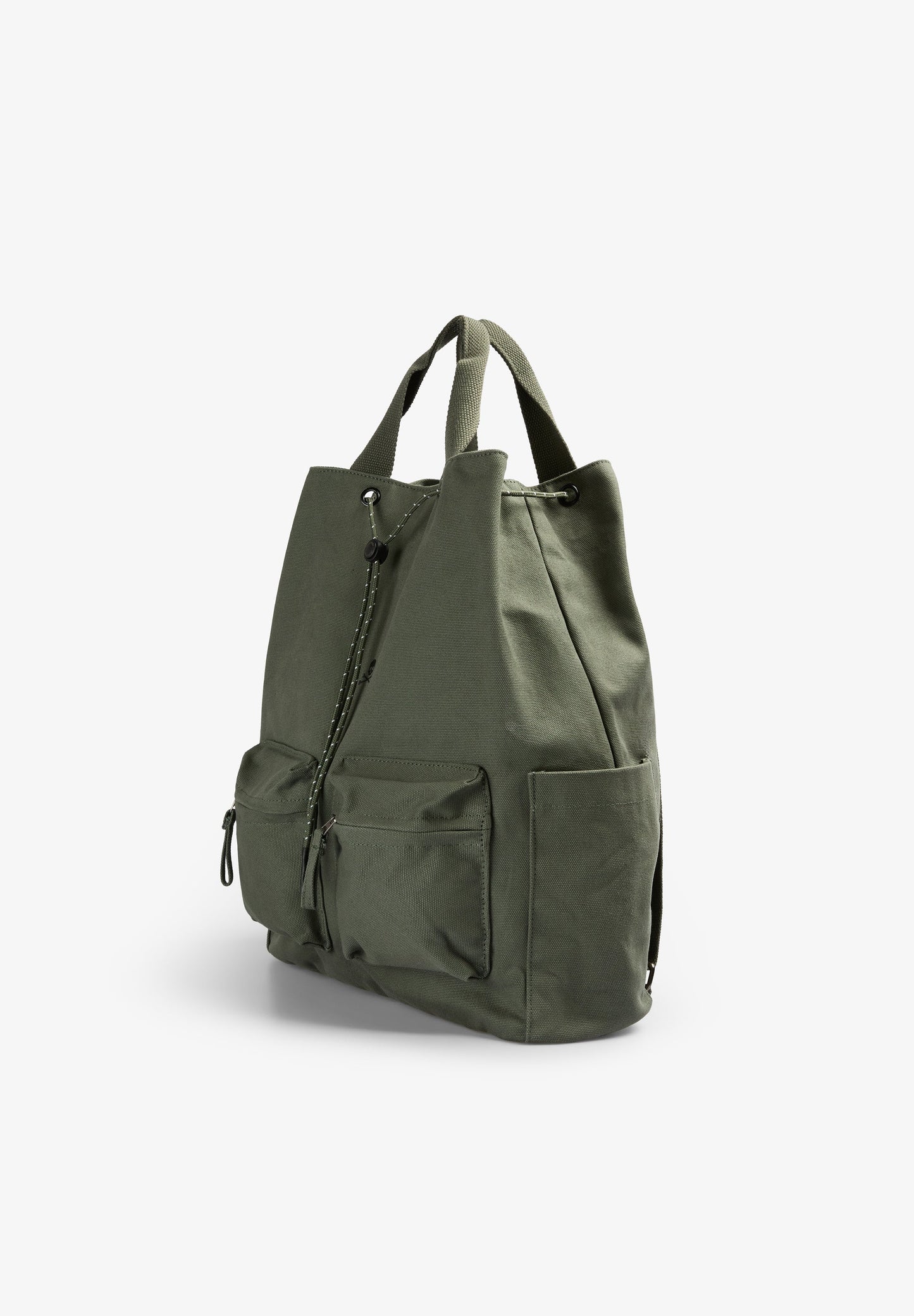 MOCHILA CANVAS CORDÓN AJUSTABLE