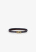 PULSERA PIEL Y CORDÓN ENCERADO