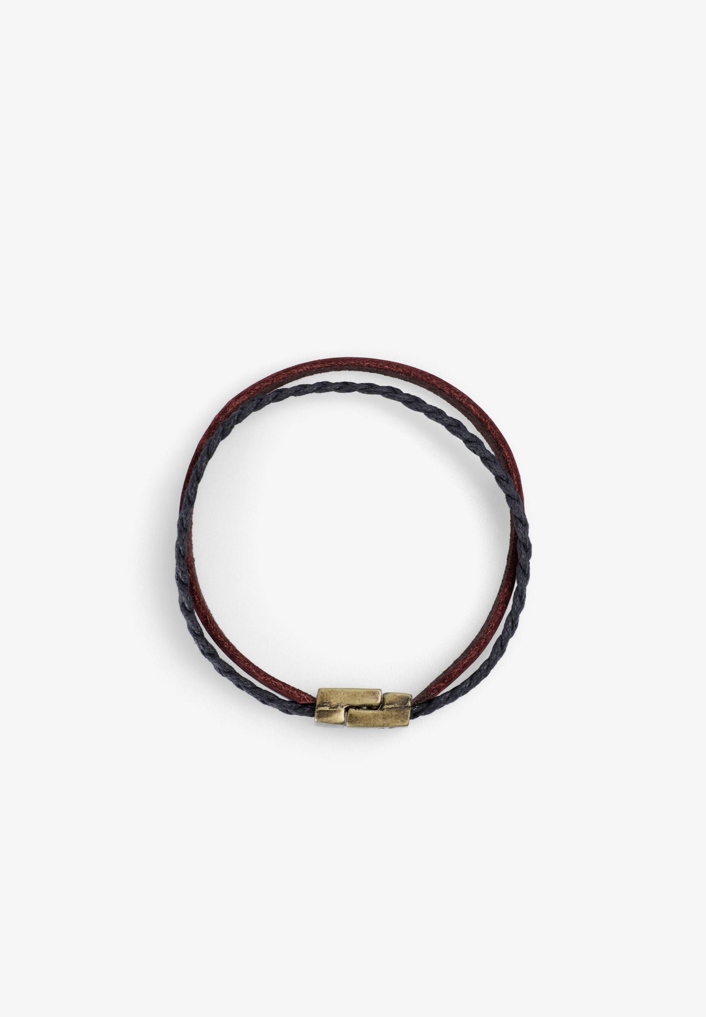 PULSERA PIEL Y CORDÓN ENCERADO - Scalpers