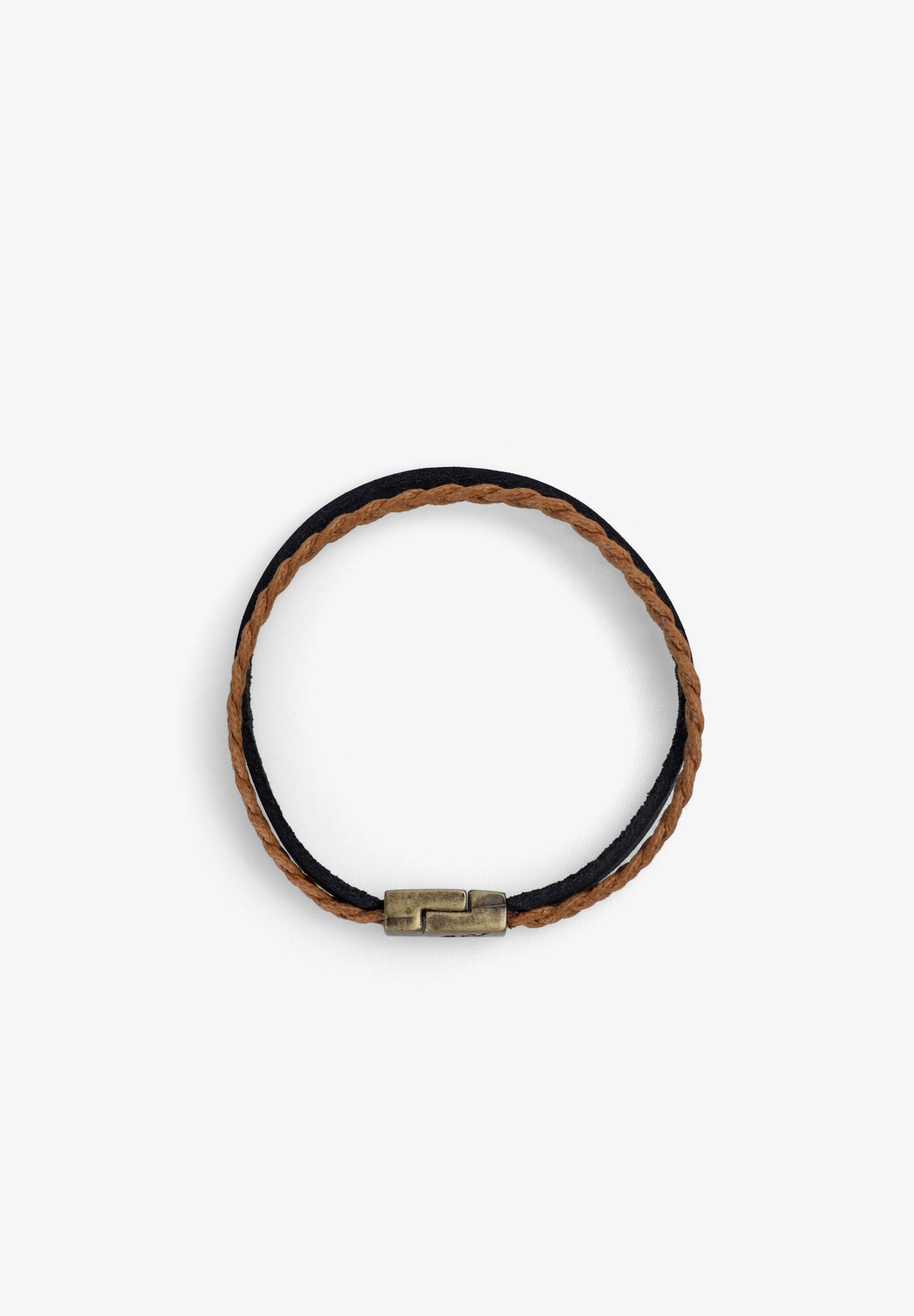 PULSERA PIEL Y CORDÓN ENCERADO - Scalpers
