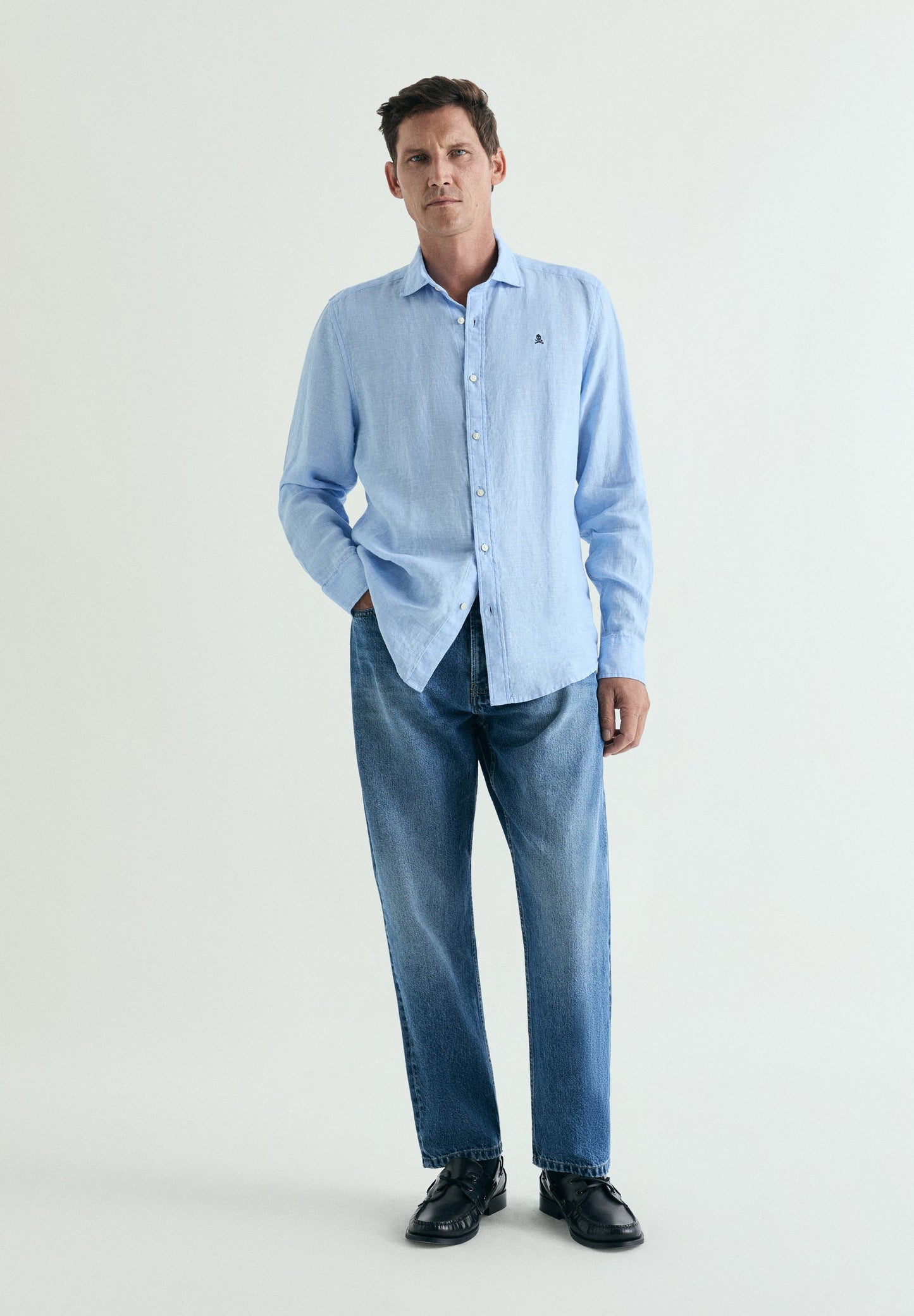 CAMISA LINO SLIM FIT
