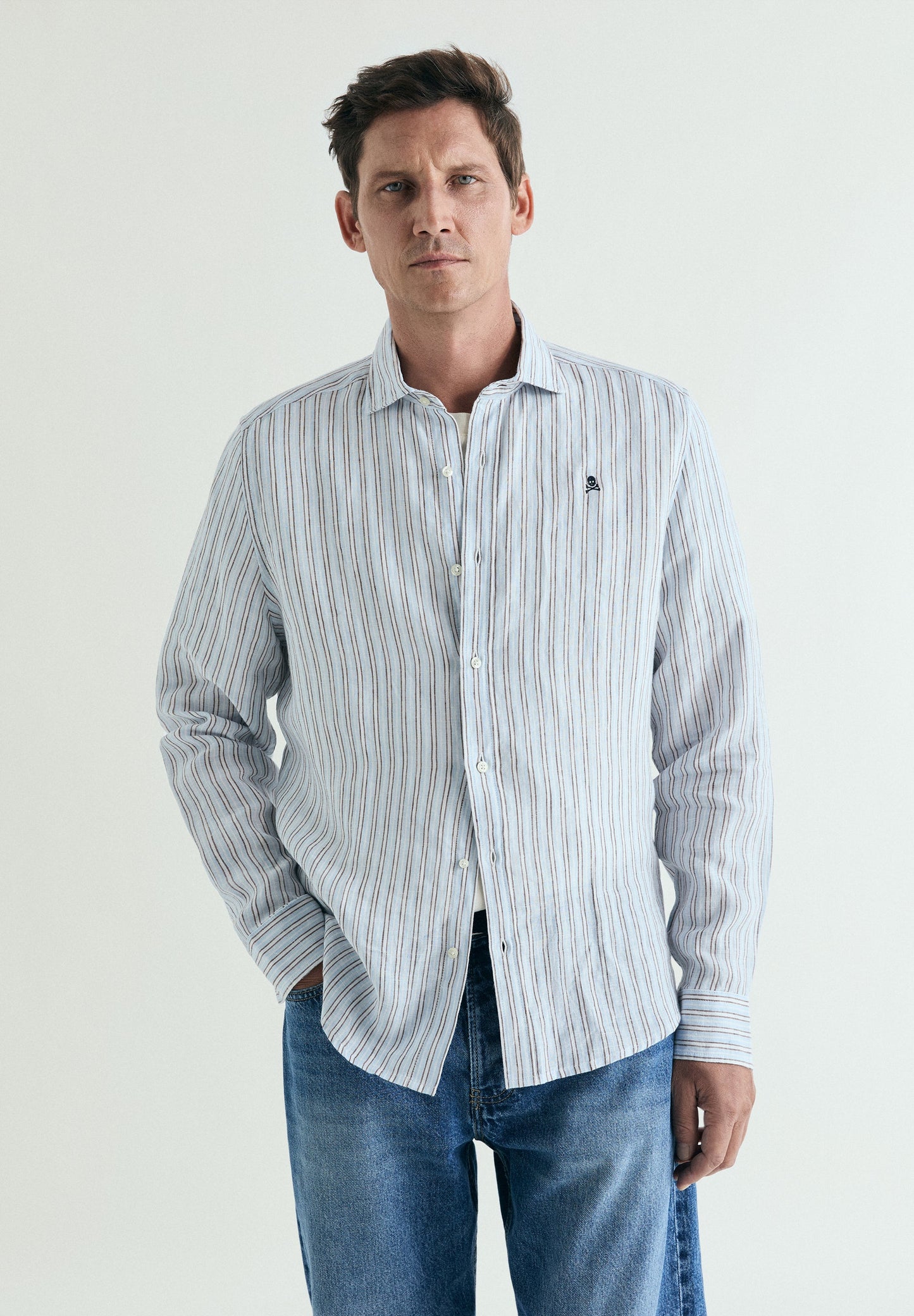 CAMISA LINO SLIM FIT