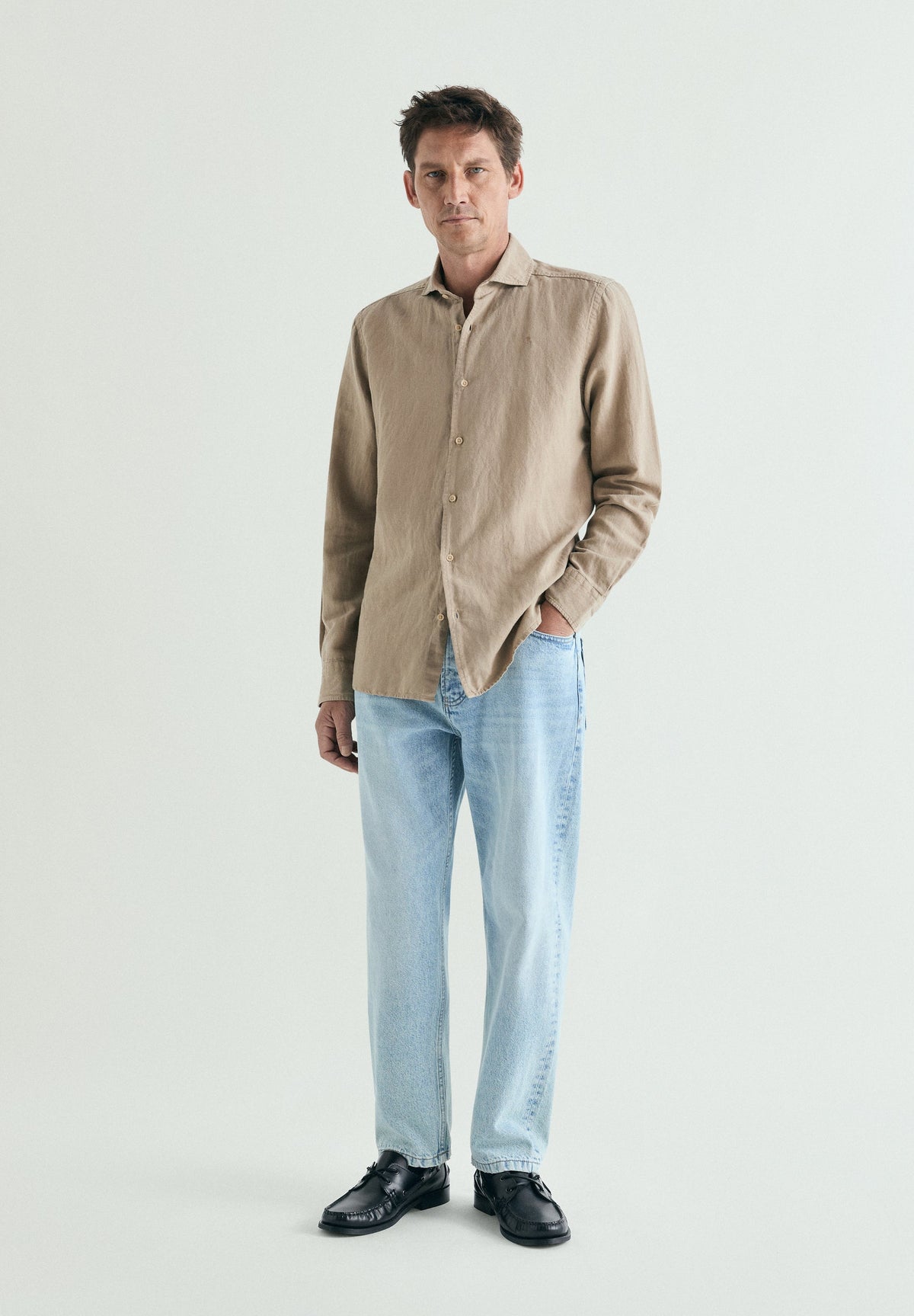 CAMISA LINO REGULAR FIT