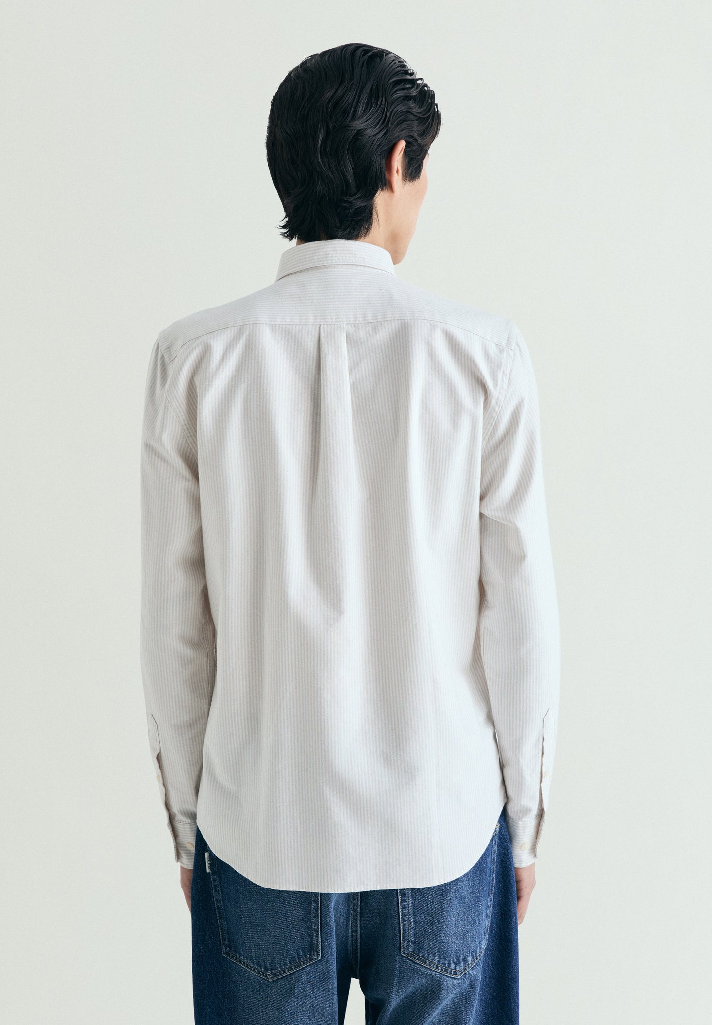CAMISA OXFORD ESTAMPADA RAYAS