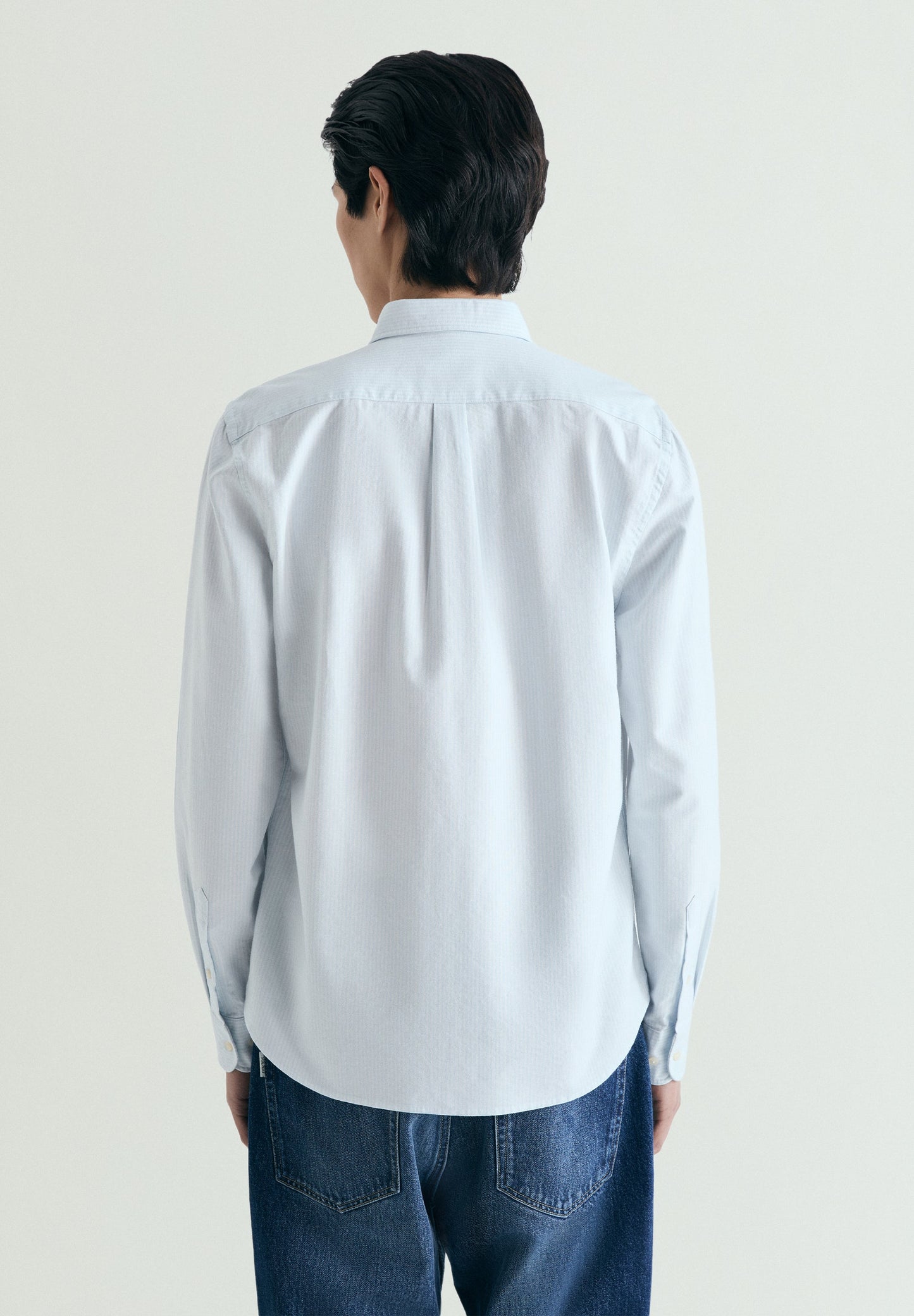 CAMISA OXFORD ESTAMPADA RAYAS
