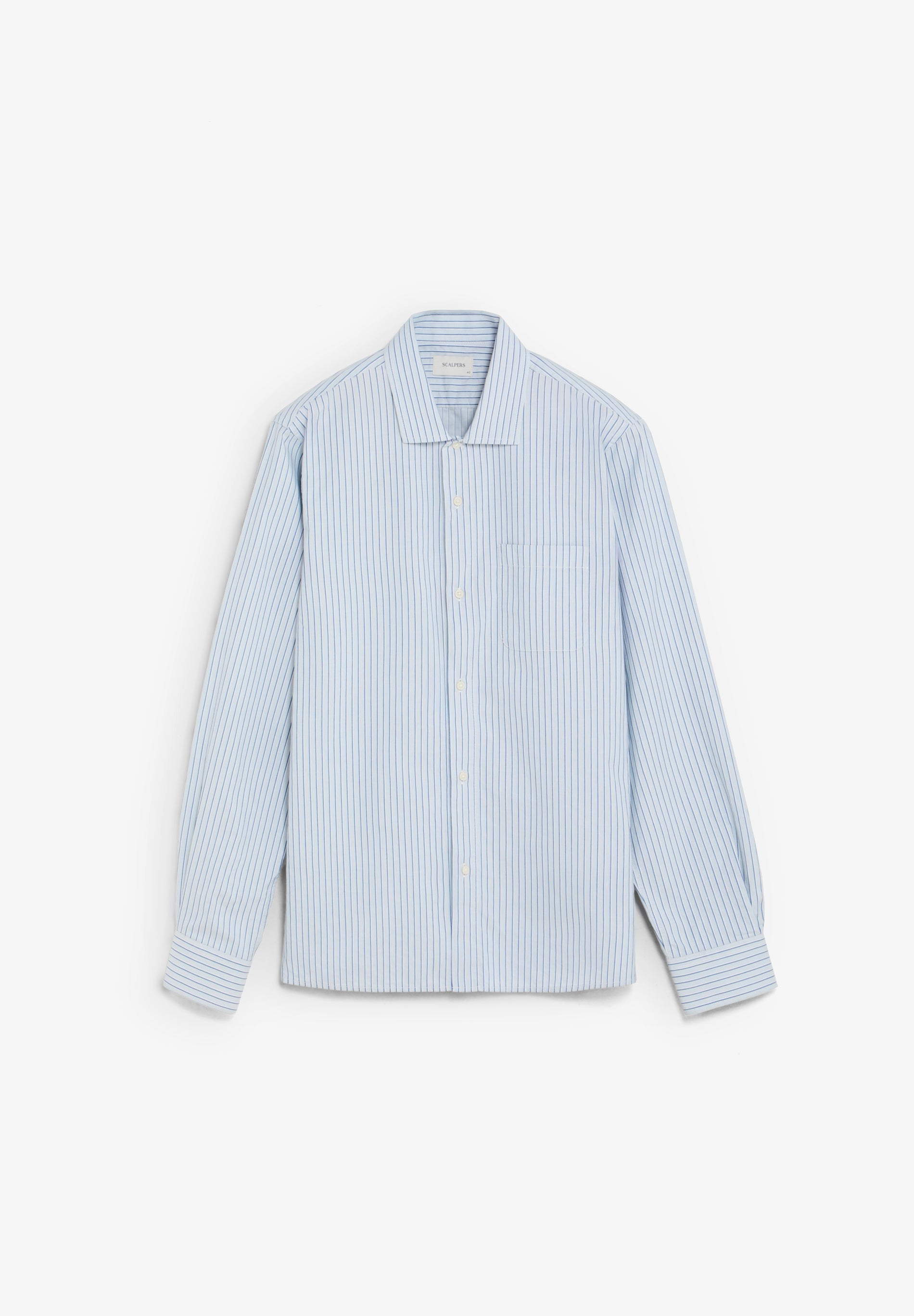 CAMISA RAYAS BOLSILLO