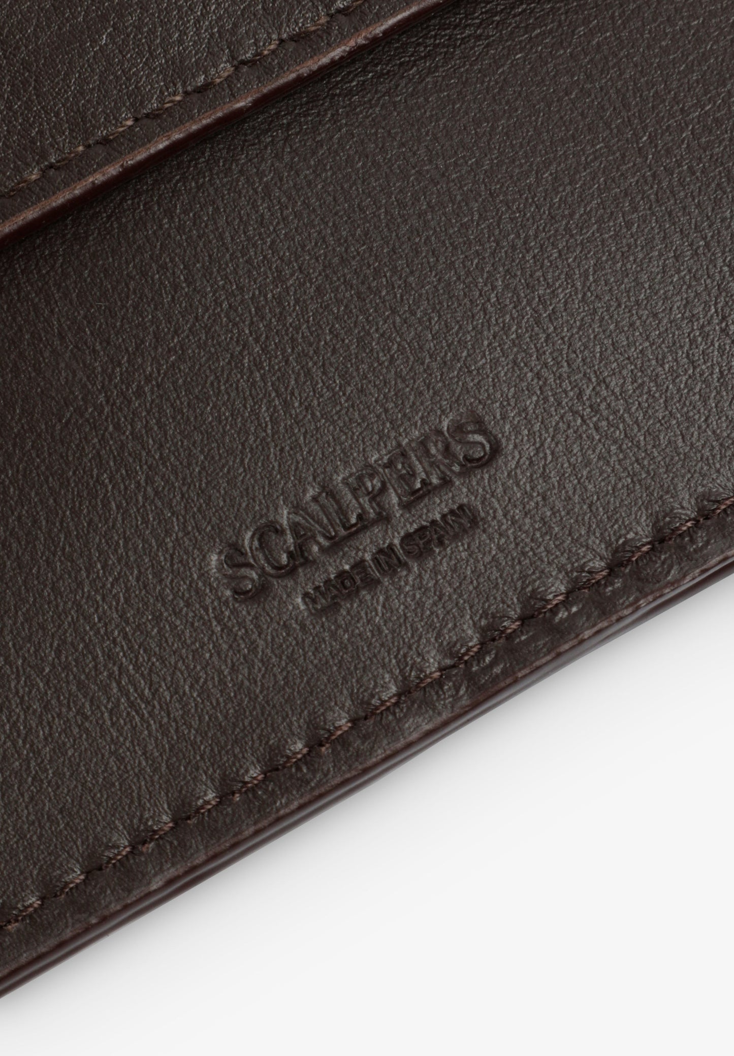 CARTERA 100% PIEL CON ELÁSTICO