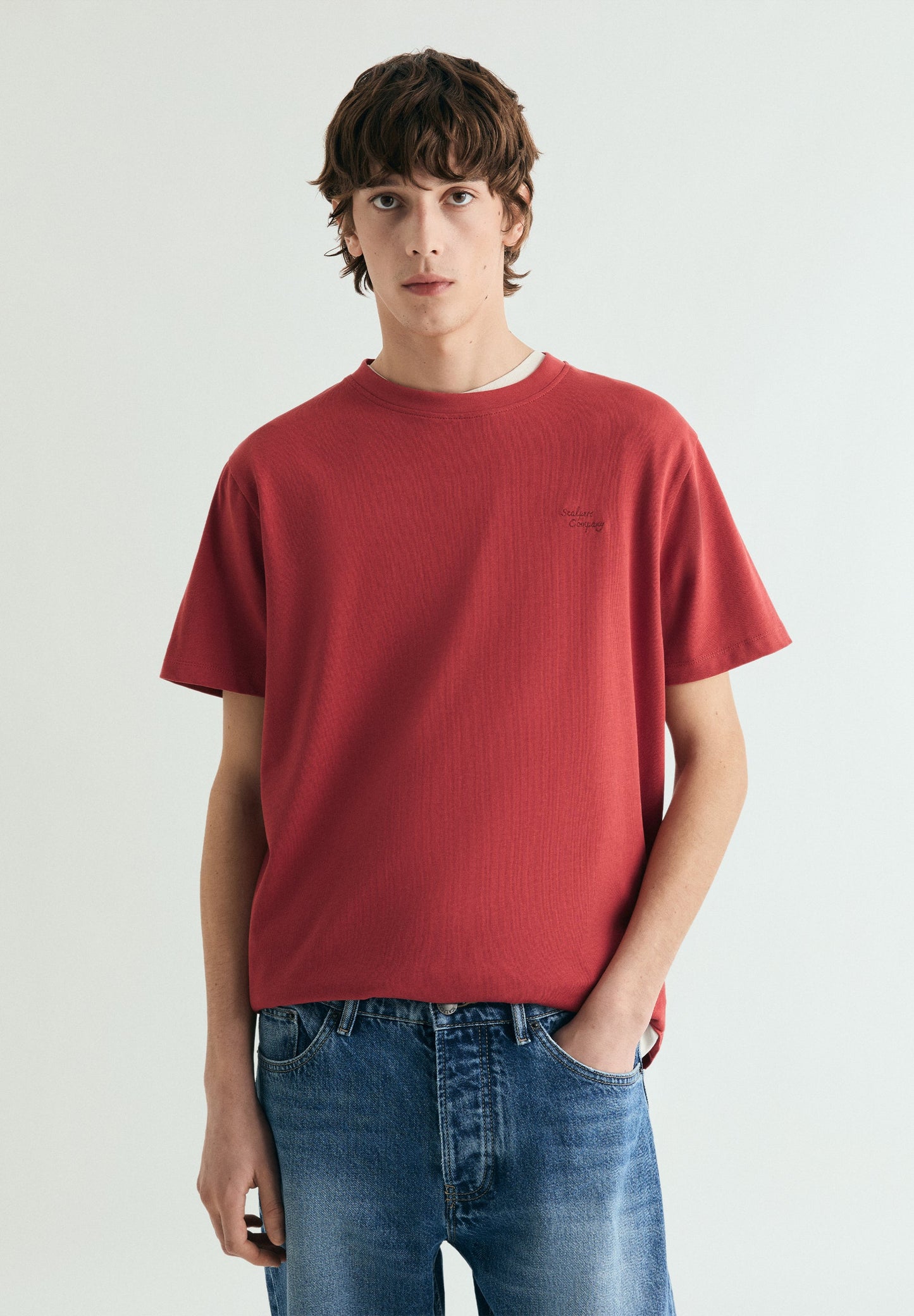 CAMISETA BORDADA MEDIUM WEIGHT