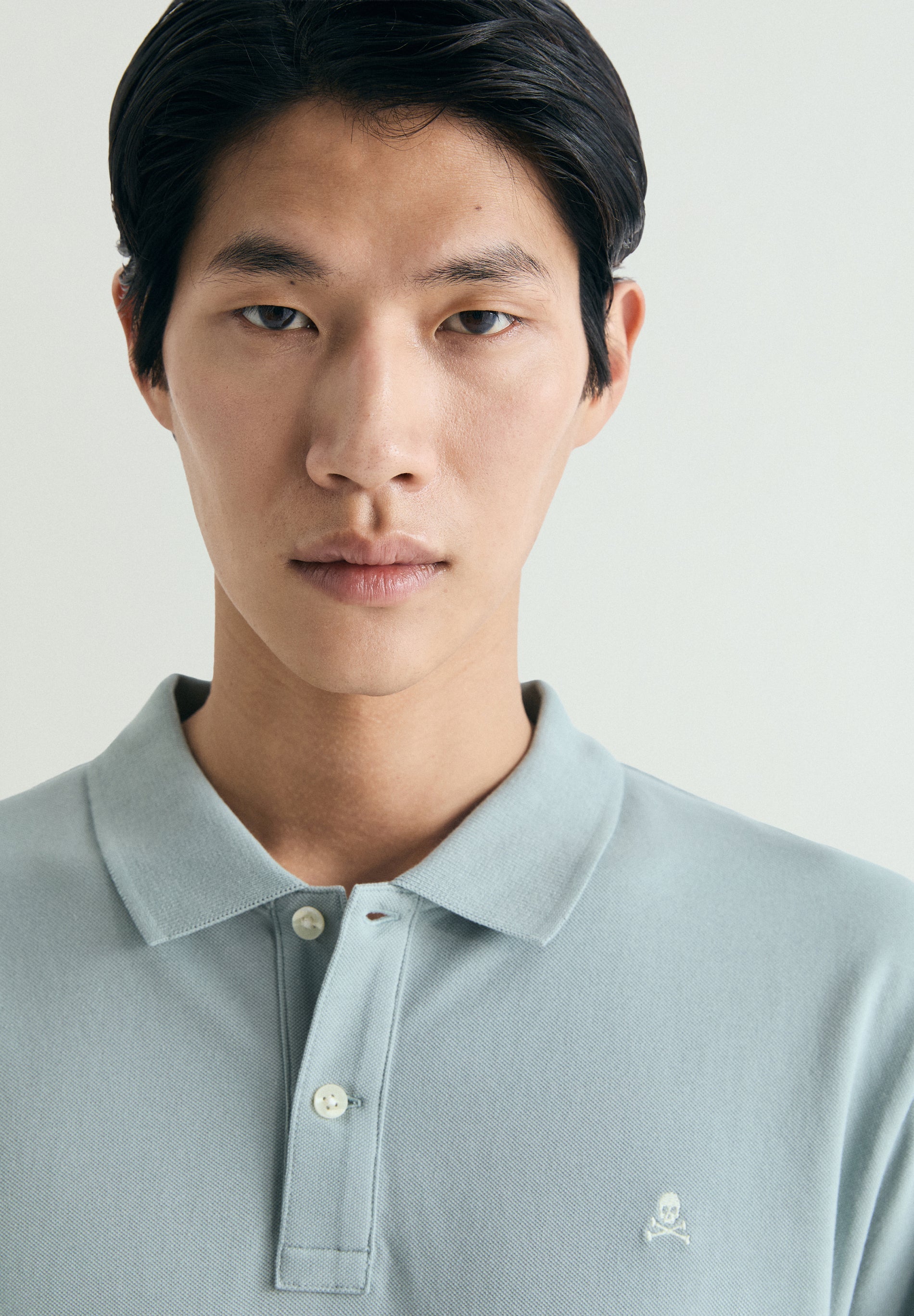 POLO PIQUÉ CALAVERA CONTRASTE