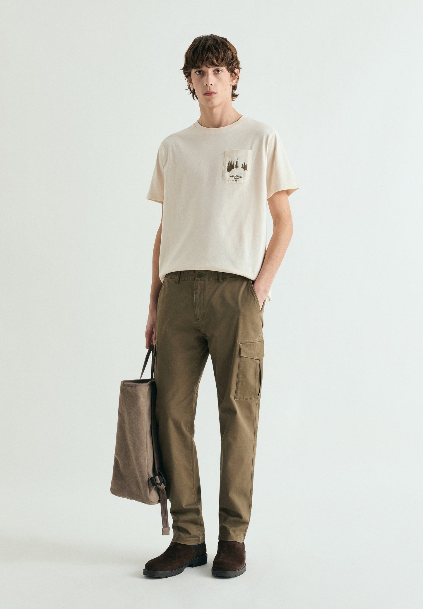 CAMISETA ESTAMPADA EFECTO LAVADO