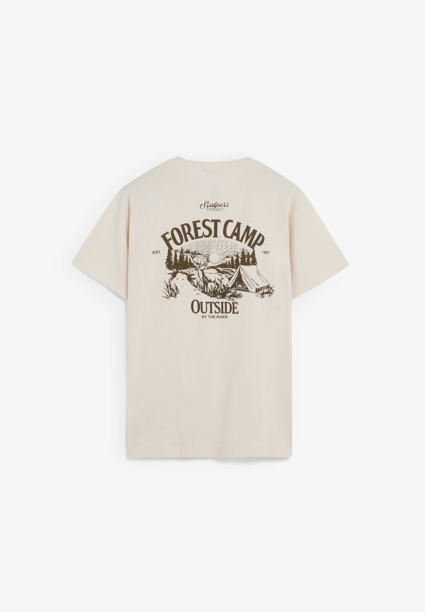 CAMISETA ESTAMPADA EFECTO LAVADO