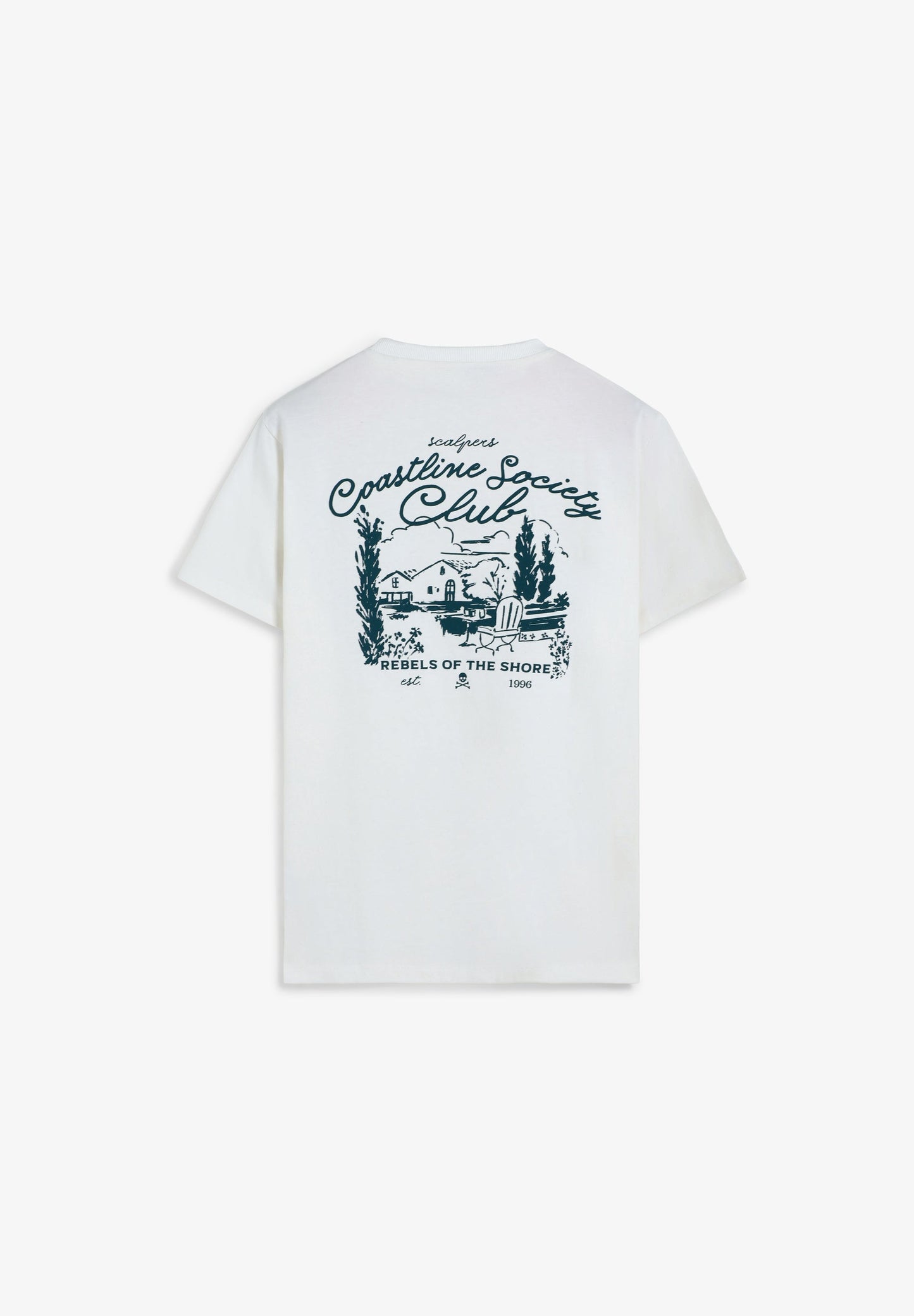 CAMISETA ESTAMPADO A CONTRASTE