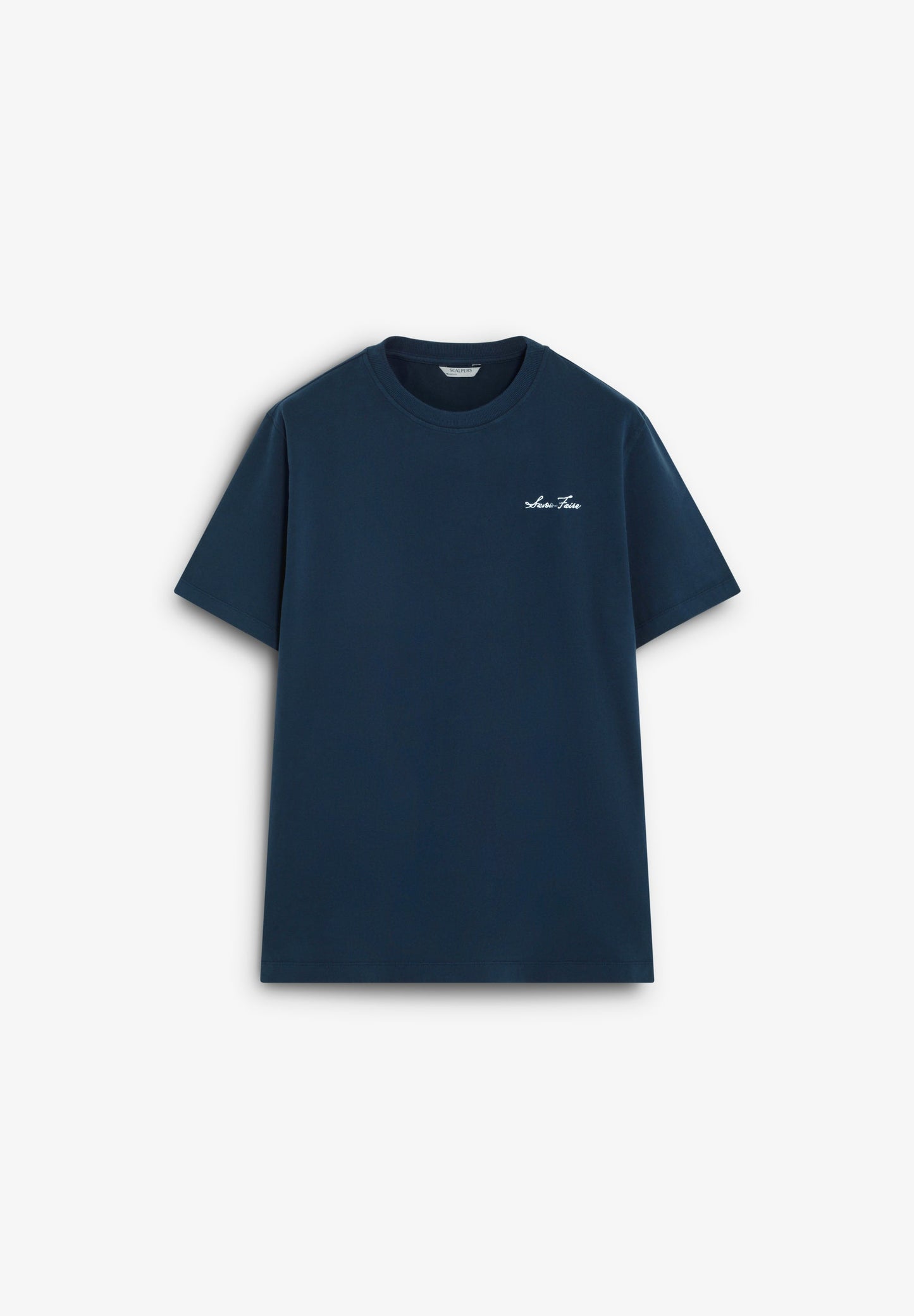 CAMISETA BORDADO CONTRASTE RELAXED