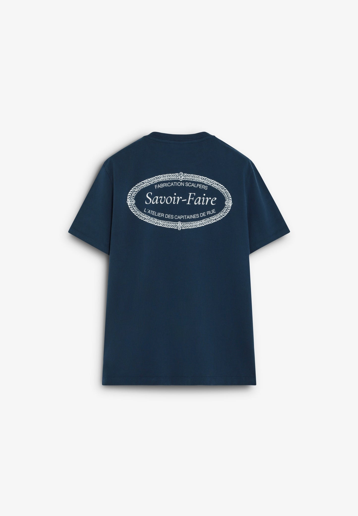 CAMISETA BORDADO CONTRASTE RELAXED