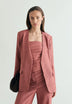 BLAZER RECTA TEXTURA