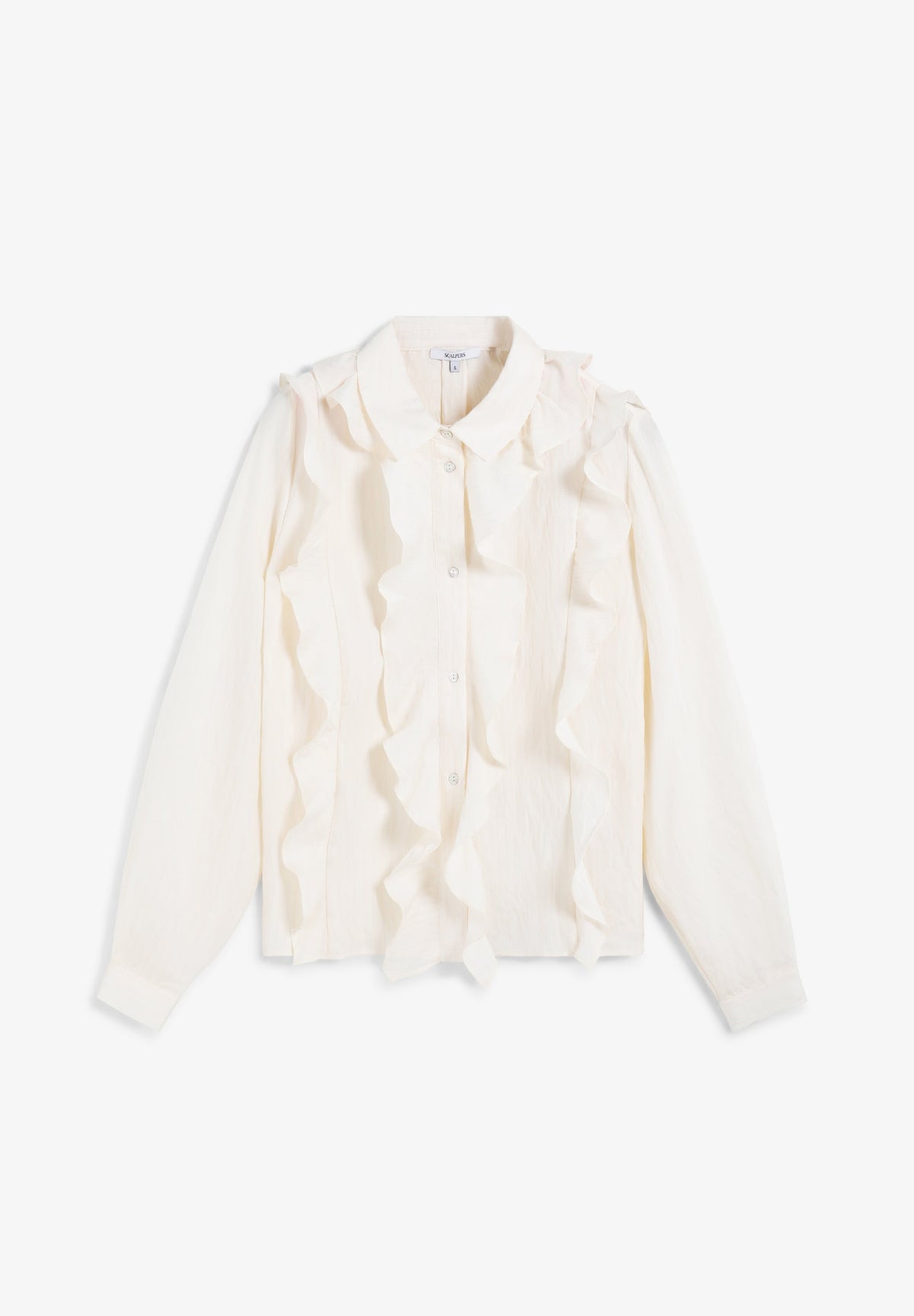 BLUSA DETALLE VOLANTES