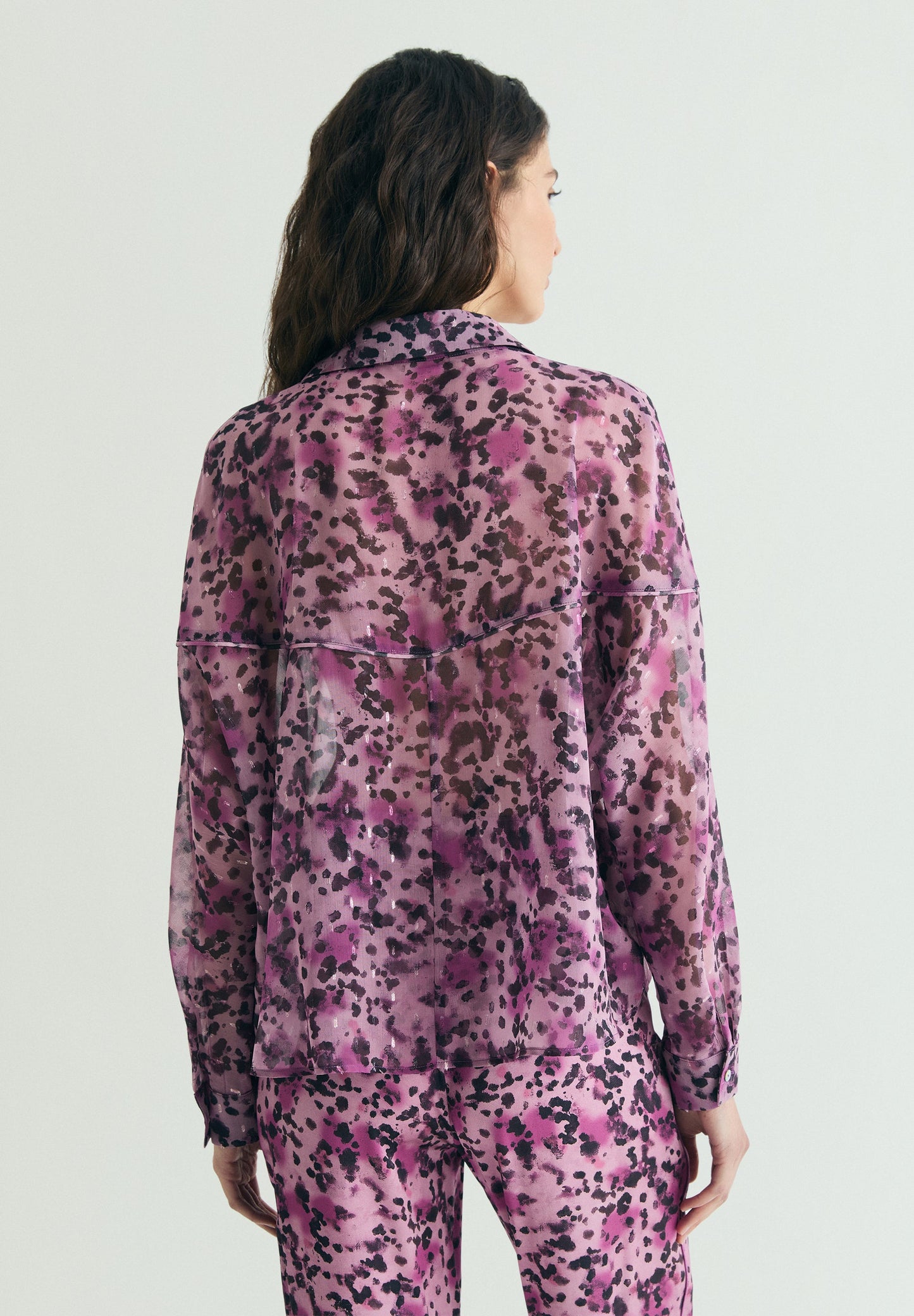 BLUSA FLUIDA ANIMAL PRINT