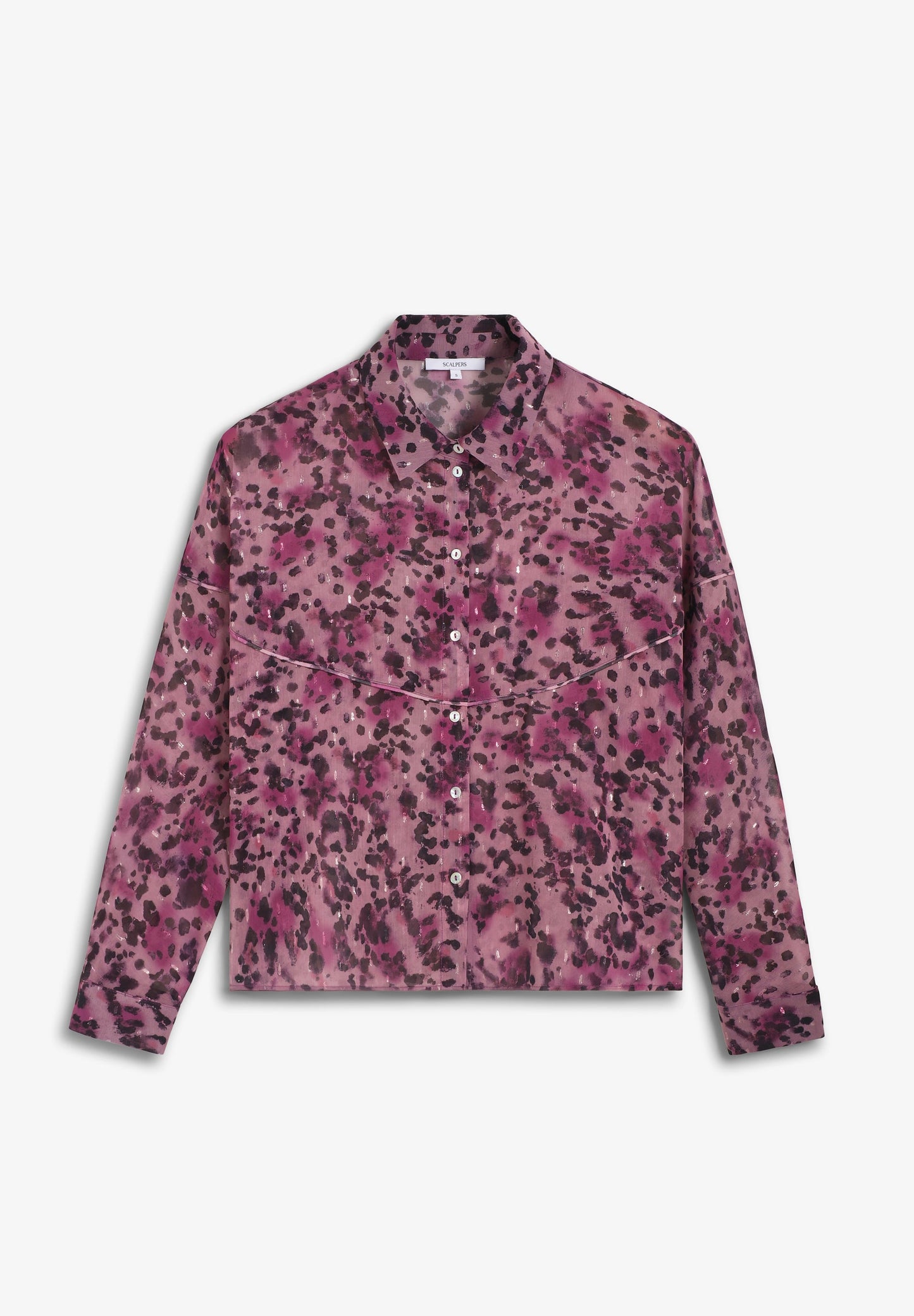 BLUSA FLUIDA ANIMAL PRINT