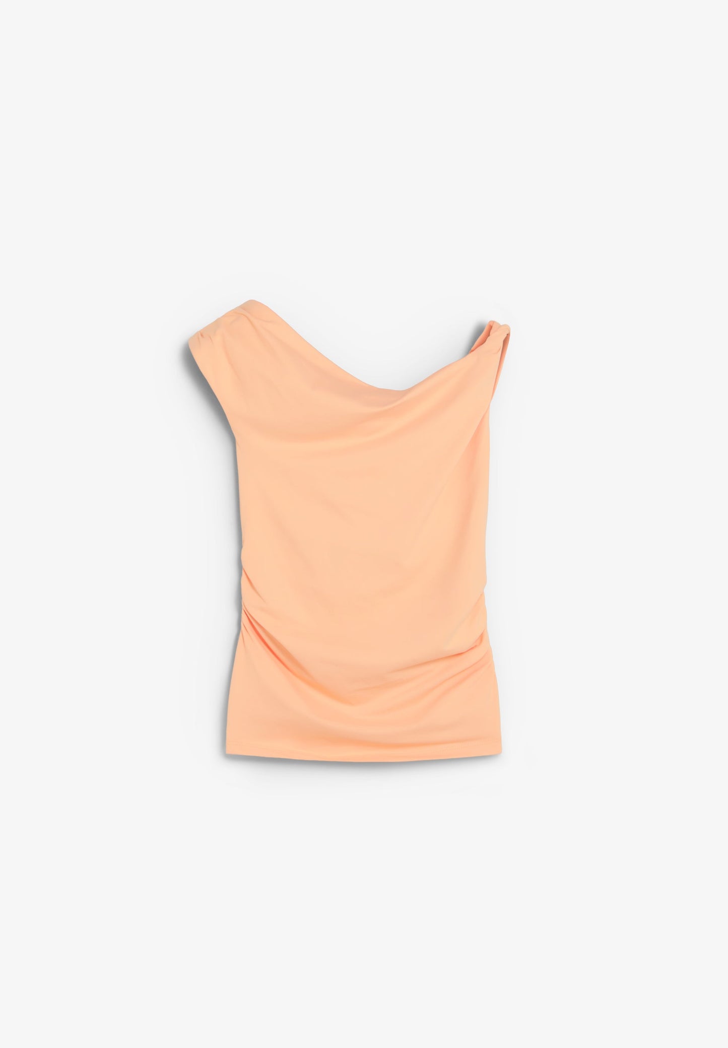 CAMISETA DRAPEADA ASIMÉTRICA