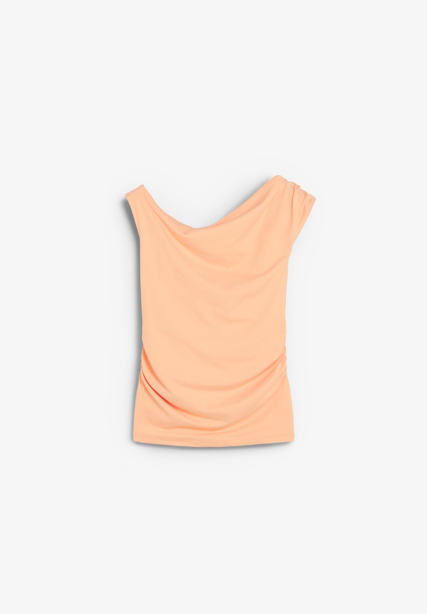CAMISETA DRAPEADA ASIMÉTRICA
