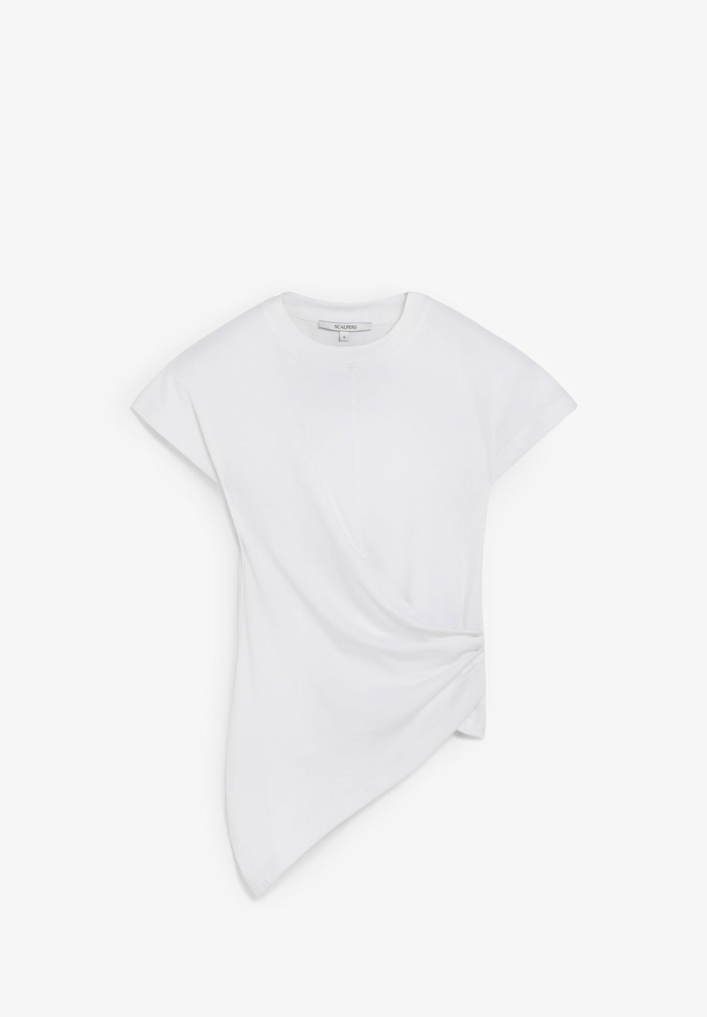 CAMISETA ASIMÉTRICA DRAPEADA