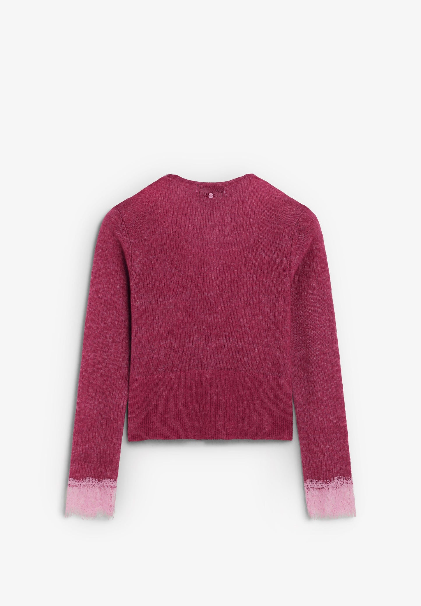 CÁRDIGAN PUNTO ENCAJE