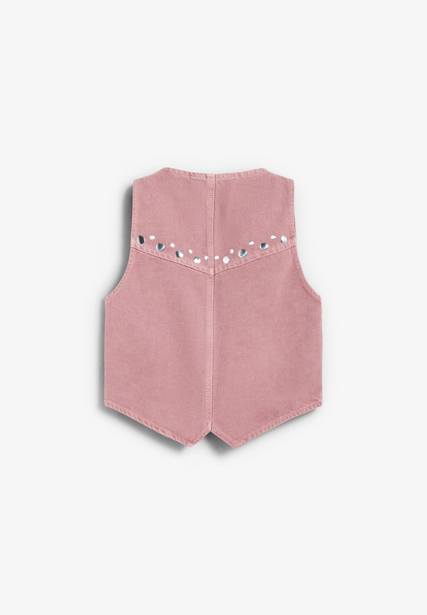 CHALECO DENIM STUDS