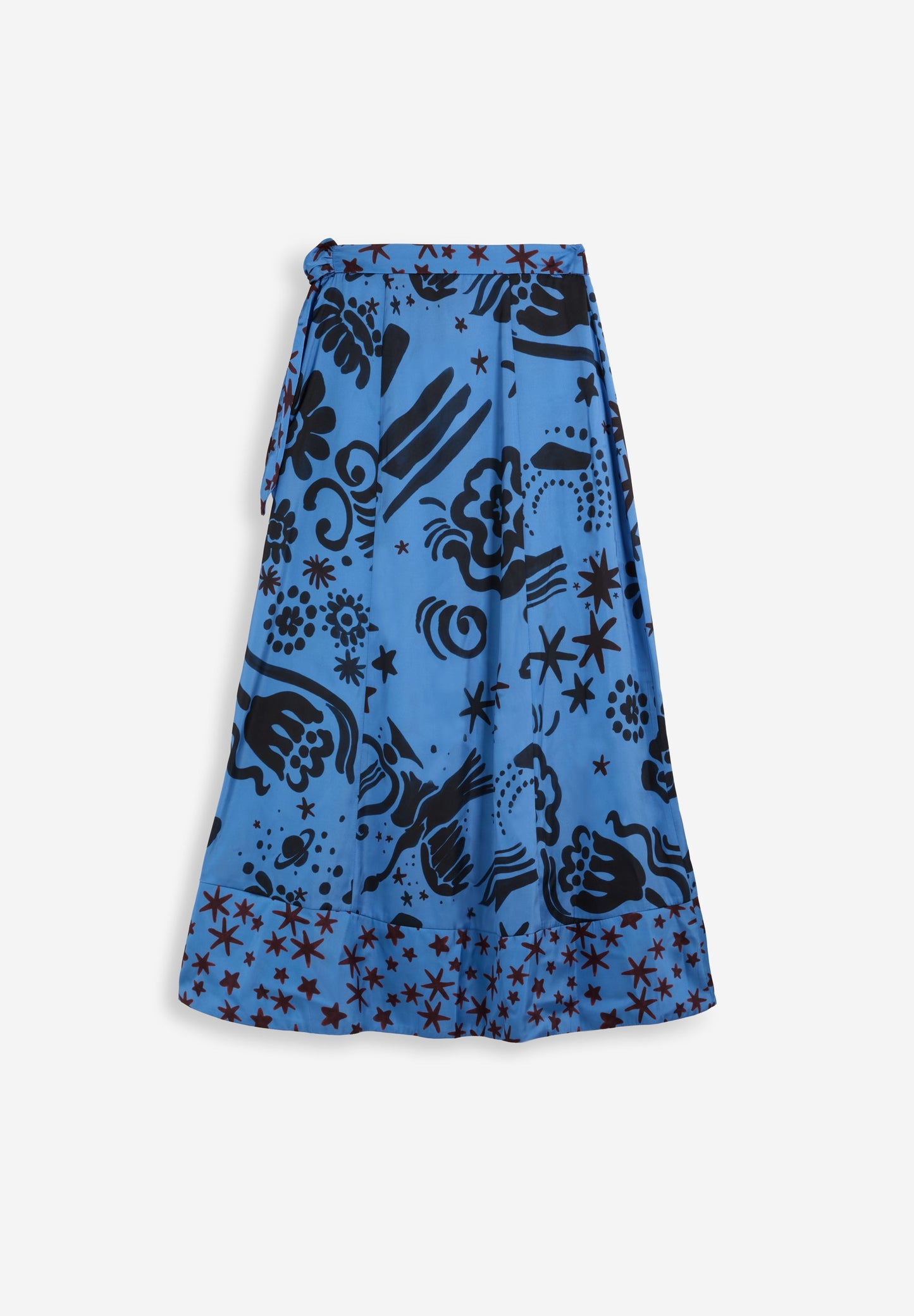 FALDA ESTAMPADO CONTRASTE