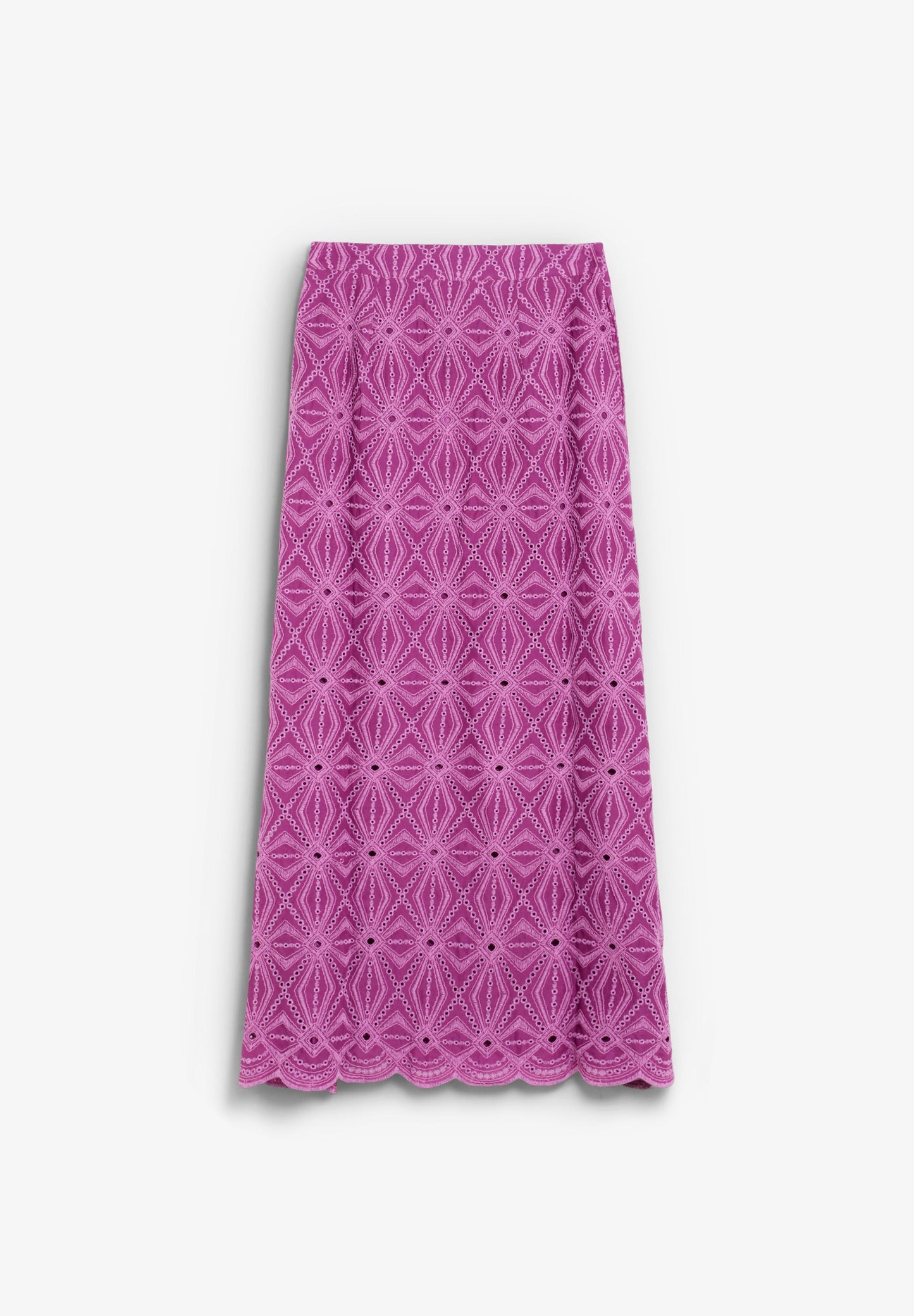 FALDA MIDI CALADA
