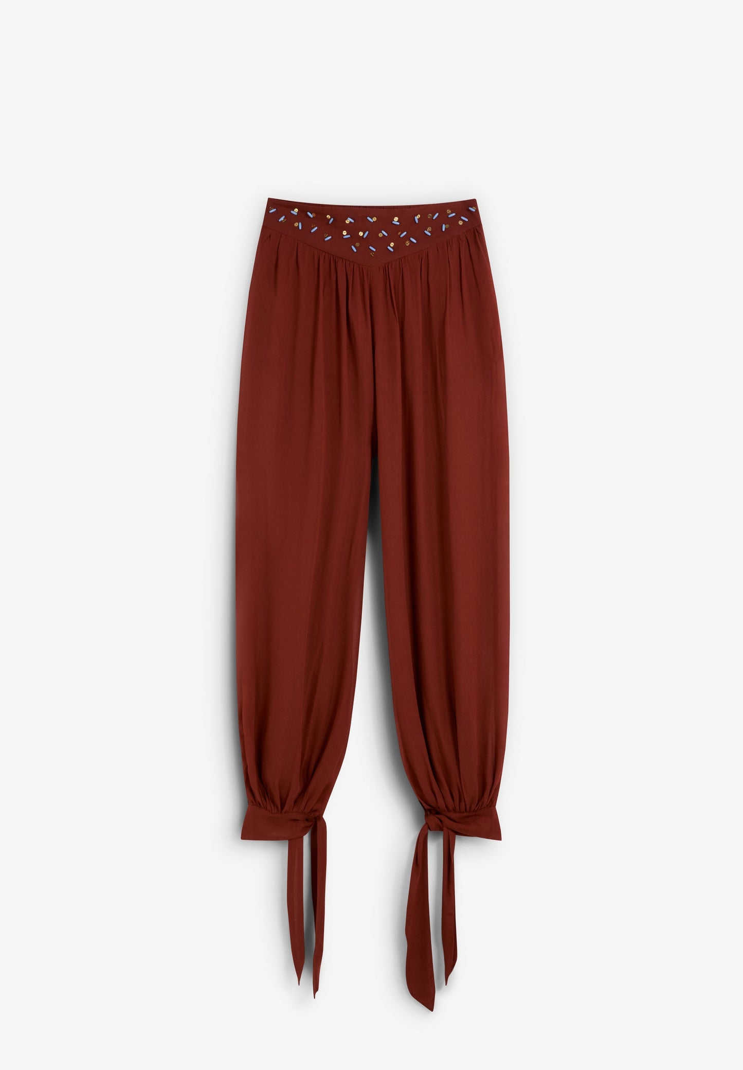 PANTALÓN BOMBACHO APLIQUES