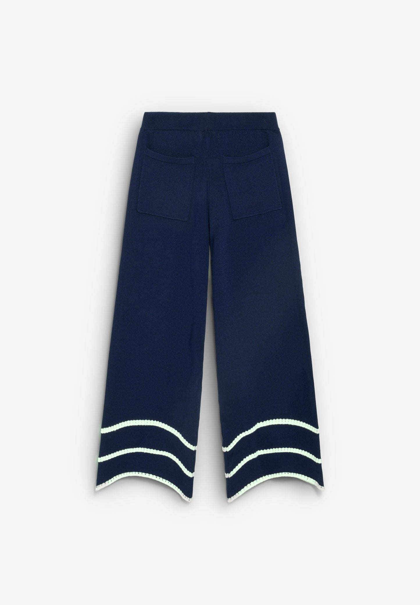 PANTALÓN PUNTO FINO CONTRASTE