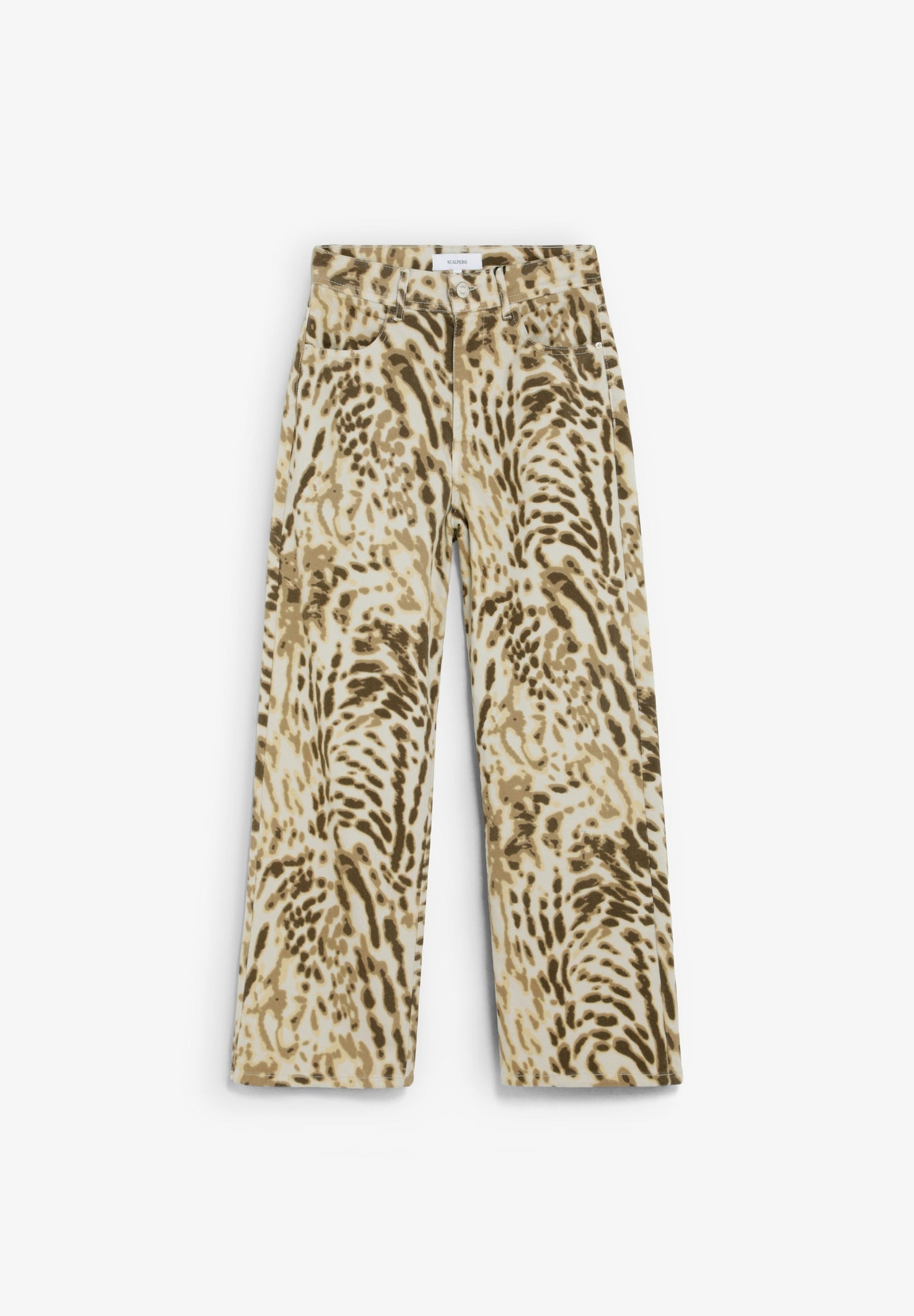 PANTALÓN DENIM ANIMAL PRINT