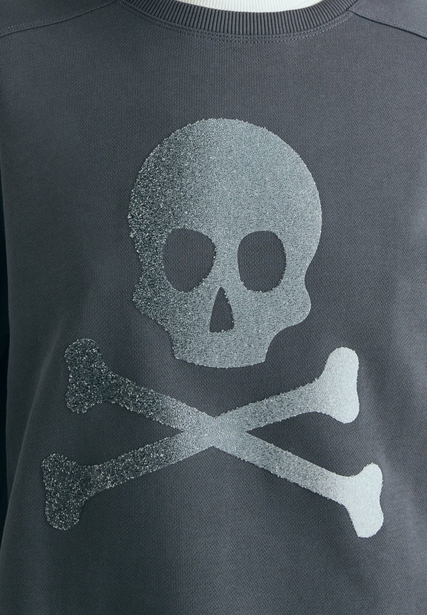 SUDADERA CALAVERA GLITTER