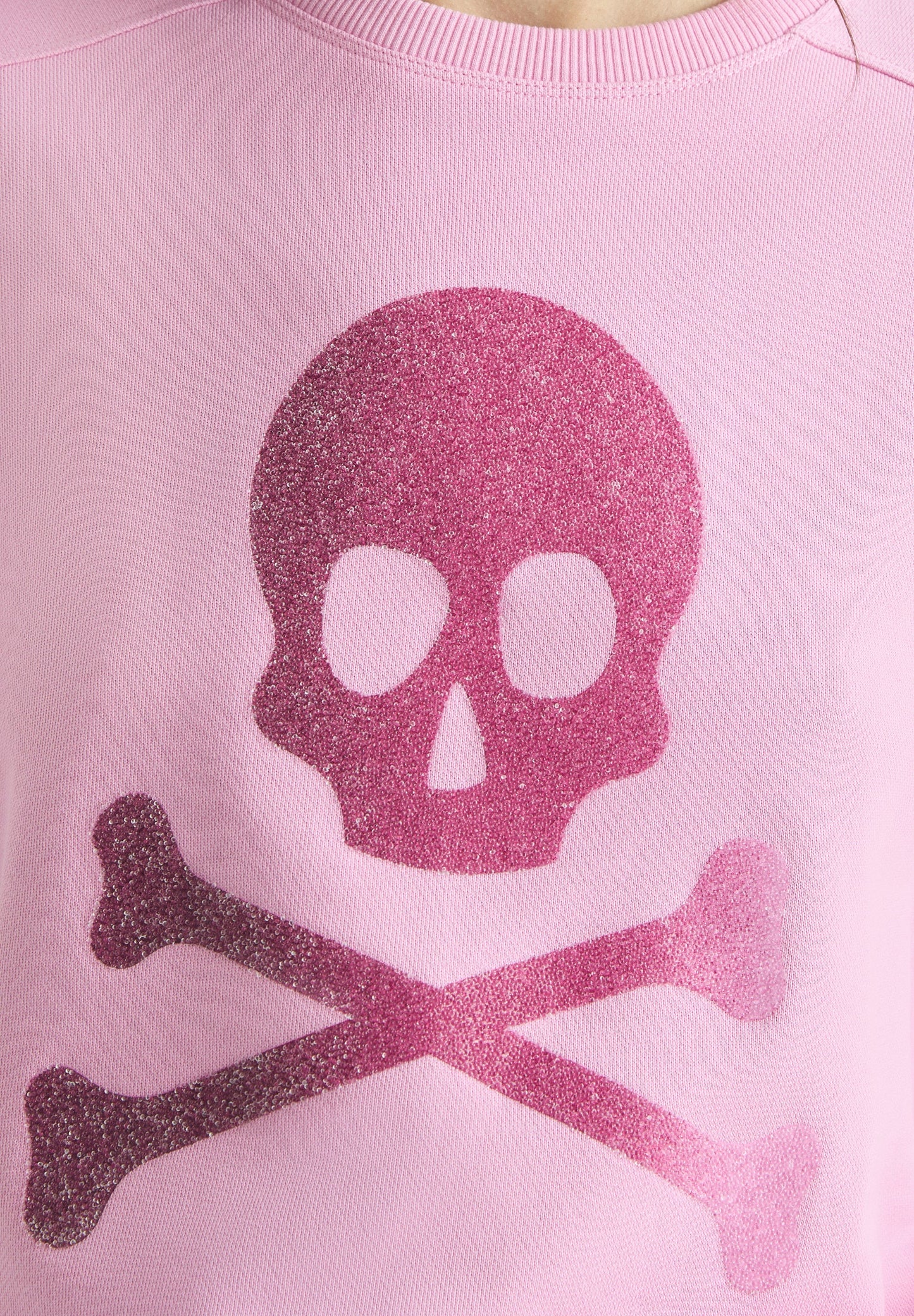 SUDADERA CALAVERA GLITTER