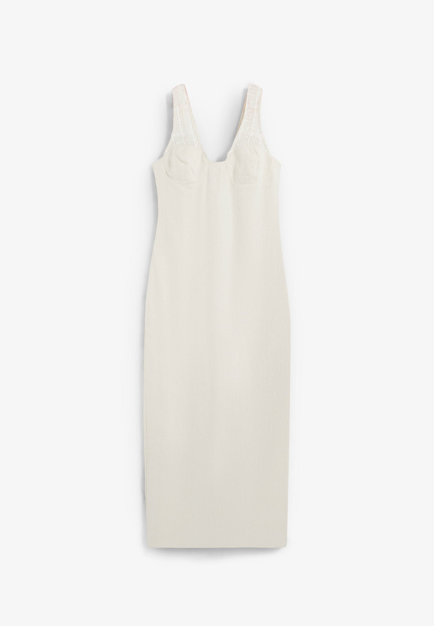VESTIDO MIDI LINO