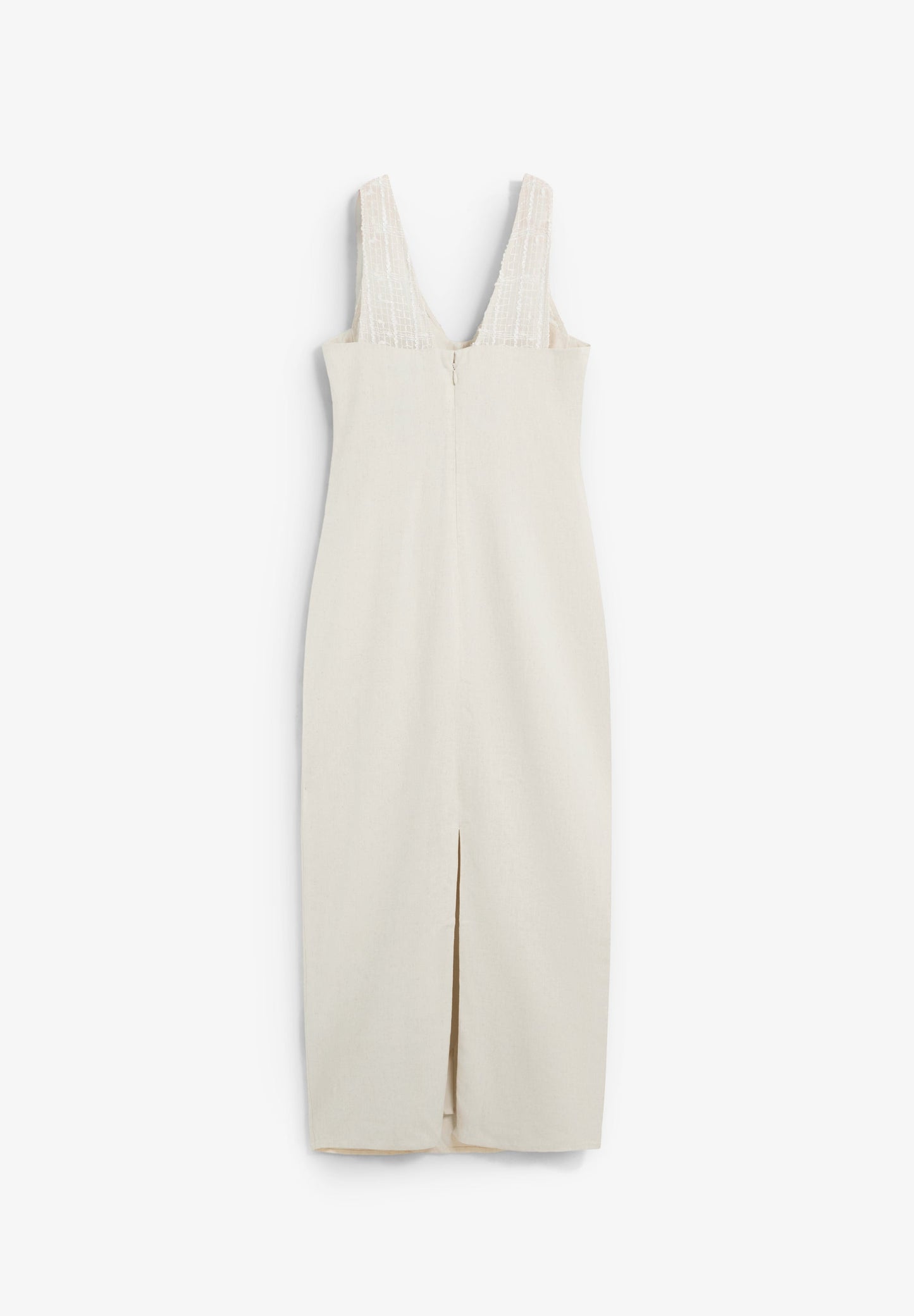 VESTIDO MIDI LINO