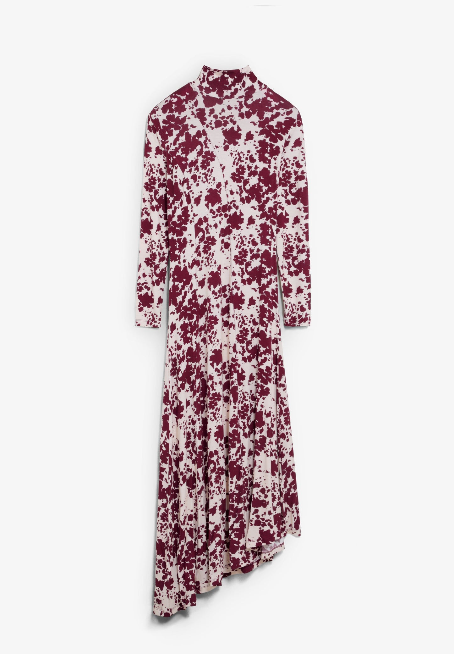 VESTIDO ESTAMPADO CUELLO ALTO