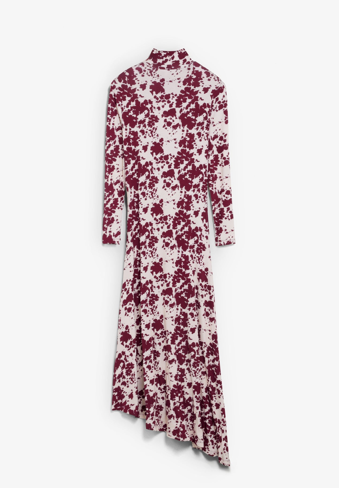 VESTIDO ESTAMPADO CUELLO ALTO