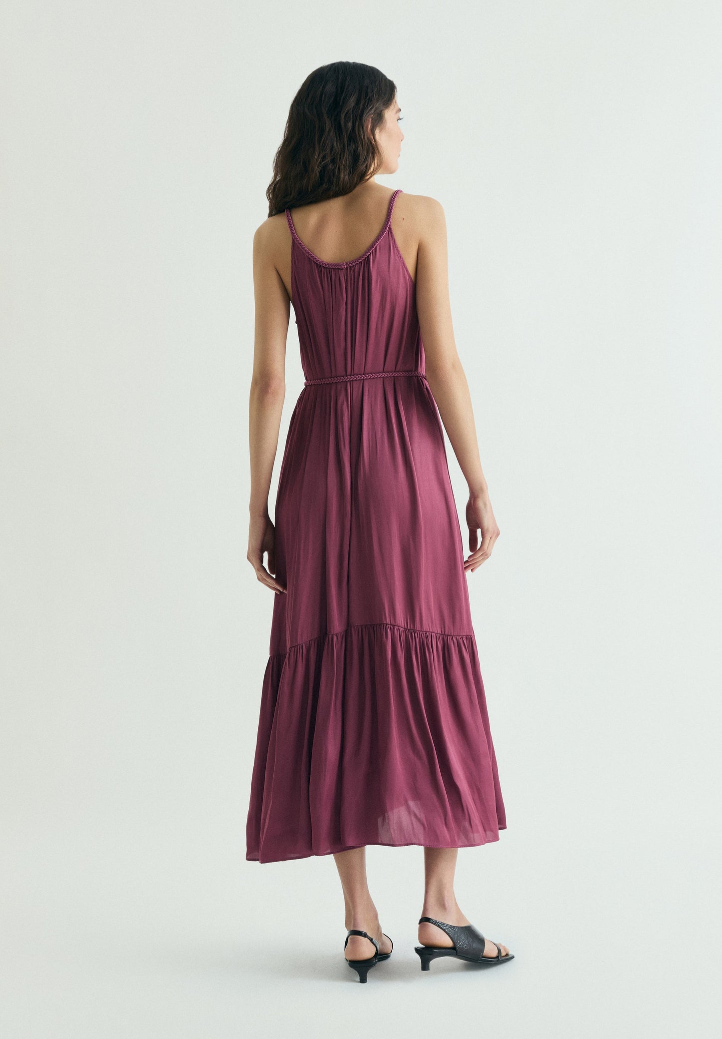 VESTIDO CINTURILLA TRENZADA