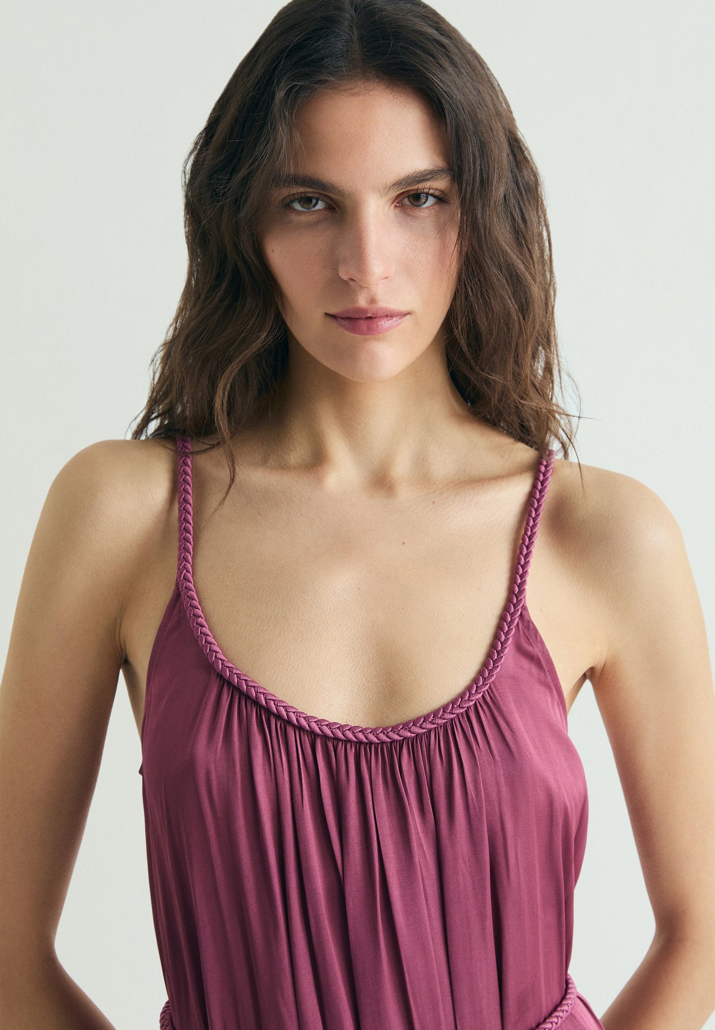 VESTIDO CINTURILLA TRENZADA